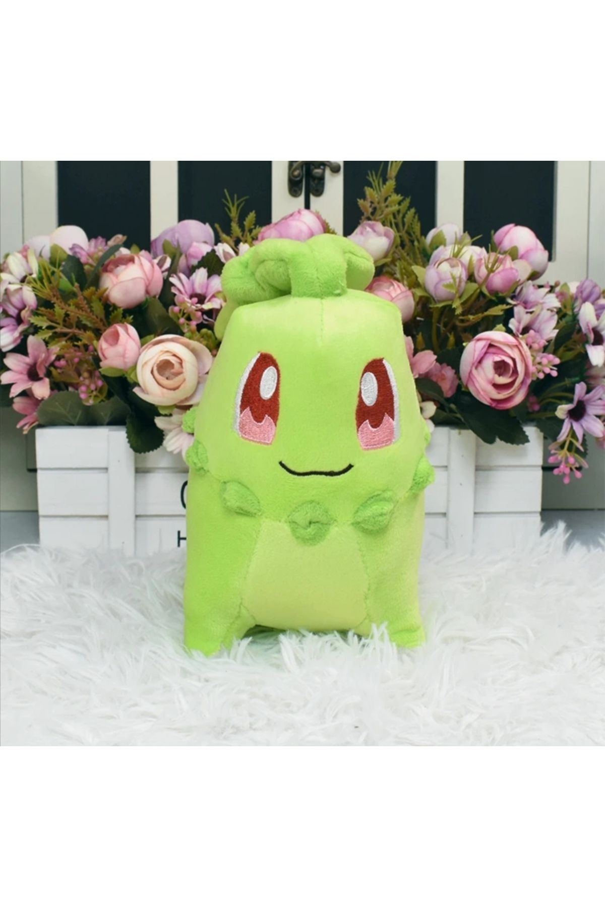 CADI BOUT QUE Pokemon Chikorita Figure Plush Toy Trendyol