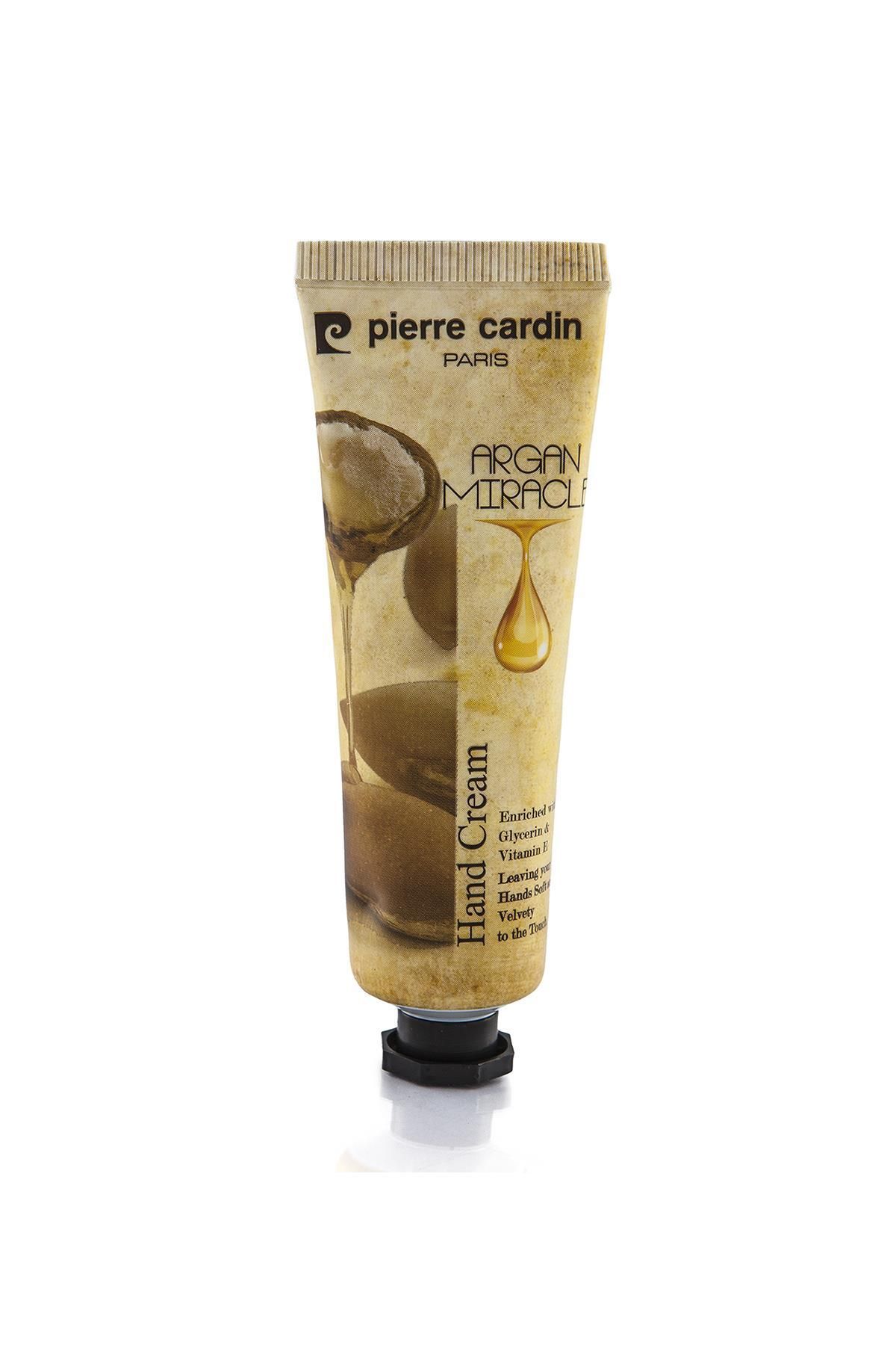 کرم دست مرطوب کننده عصاره روغن آرگان ویتامین E 30 میلی لیتر 8680570257572 Pierre Cardin