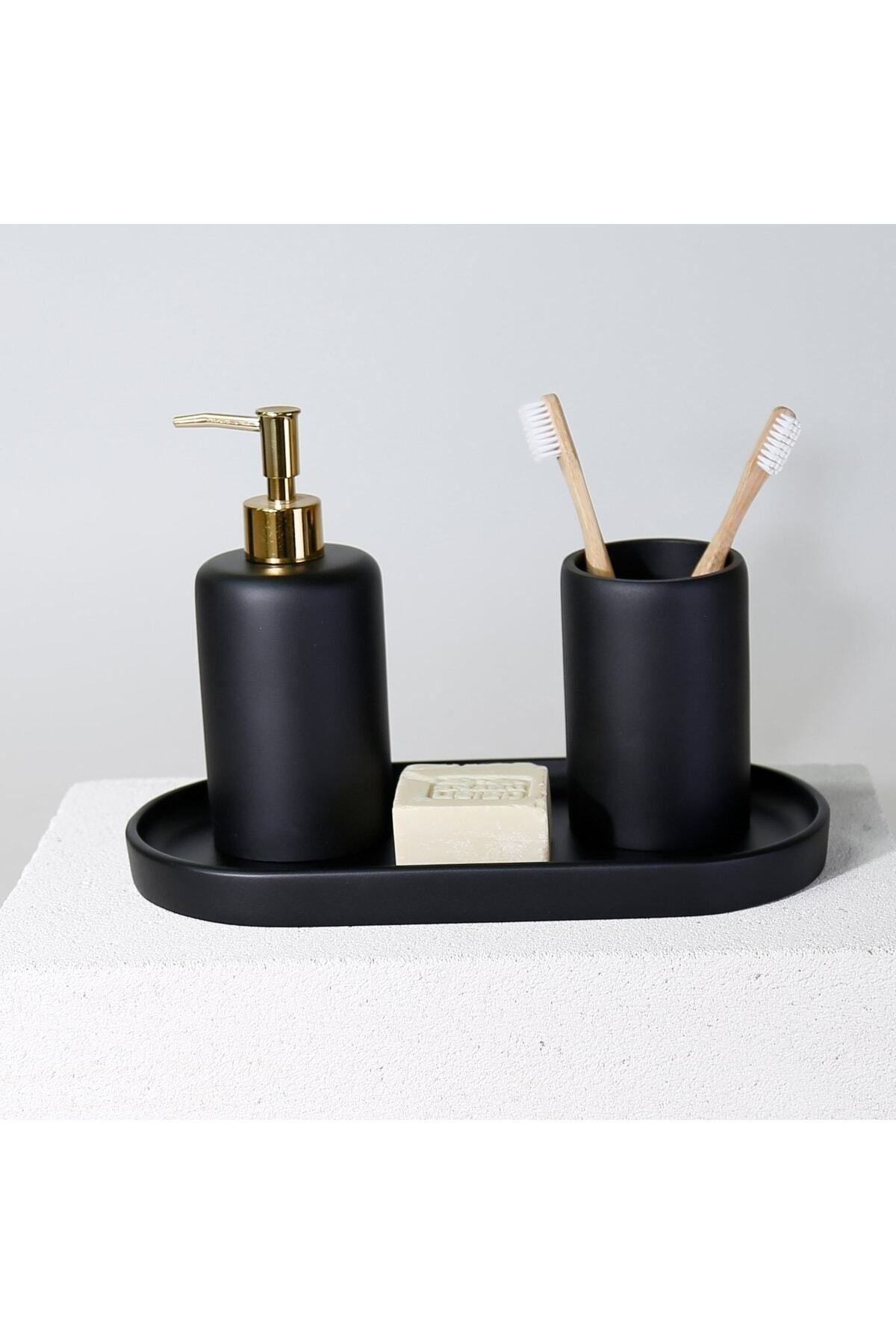 Selim-Victoria Oval Tray Small Black 4