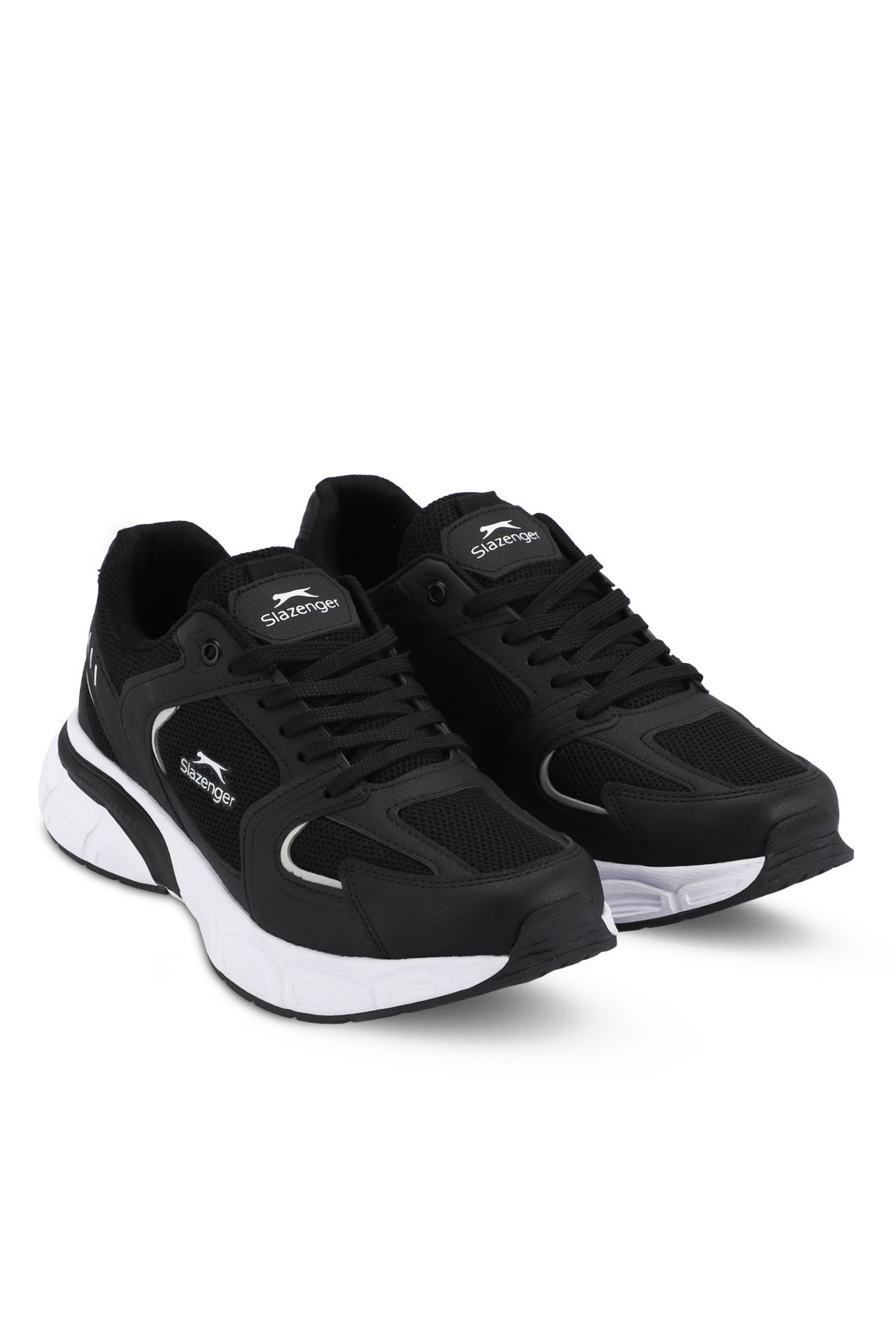 کفش کتانی مردانه ZEX مشکی / سفید Slazenger
