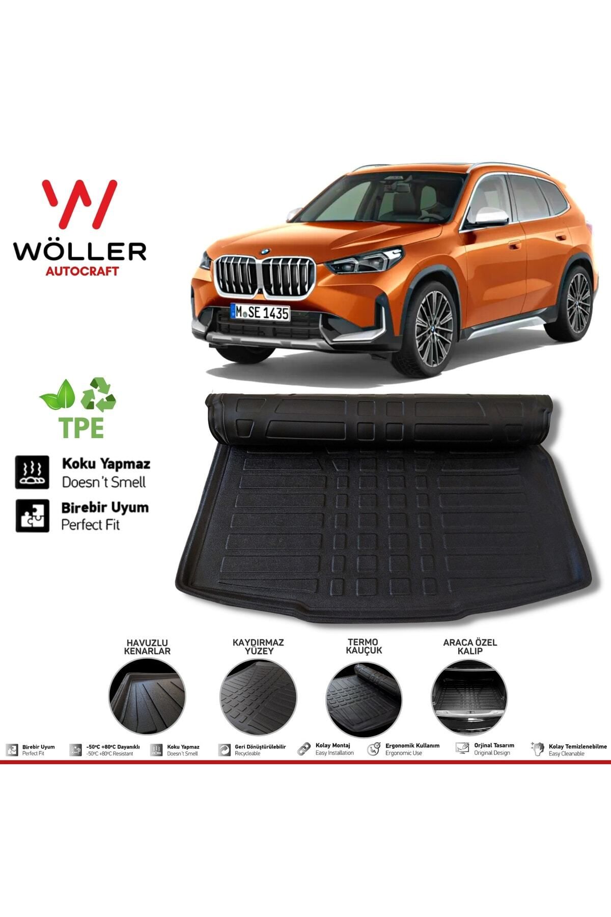 Багажный пул Wöller Bmw X1 F48 после 2016 г. 3d Ultraflex Flexible wöllerultraflex165