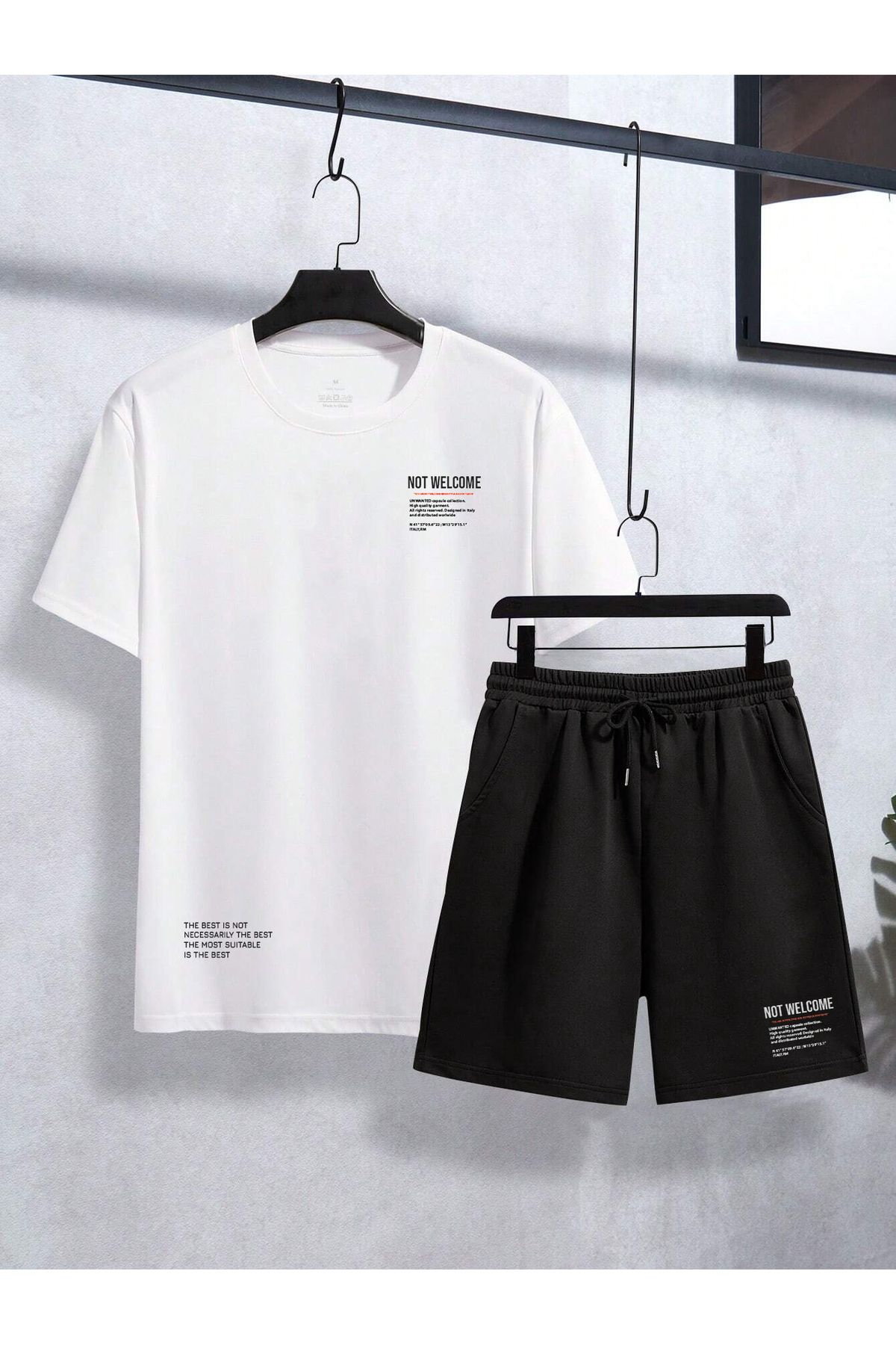 viperkombin-Oversize T-Shirt and Shorts 2 Piece Combination 1