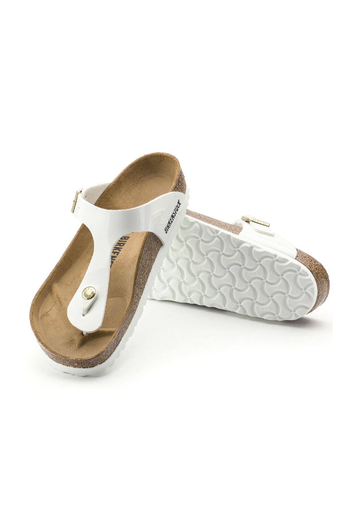 Birkenstock-Gizeh BF Weiße Hausschuhe1005299 4