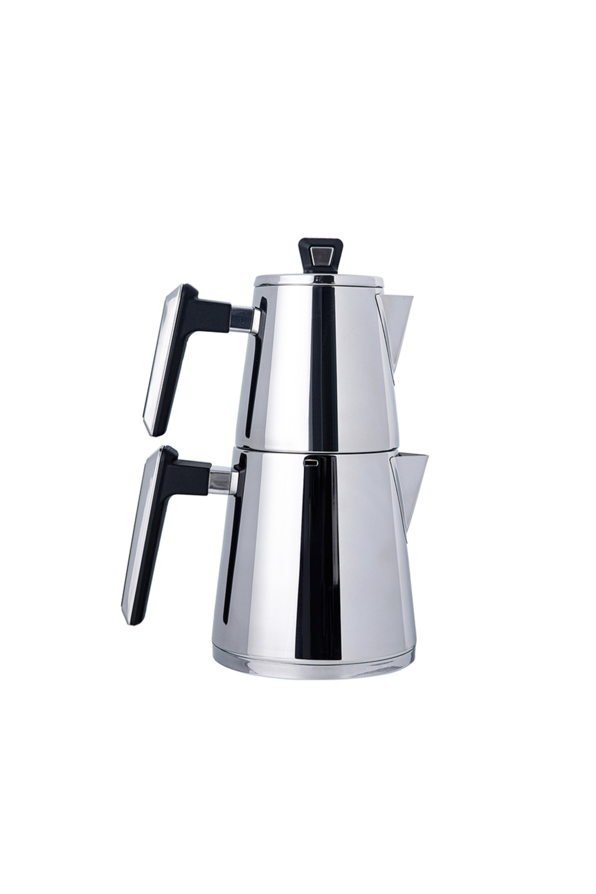 Karaca PowerSteel Pro Space Teekanne Orta, Teekanne: 0,8 LT, Wasserkessel: 1,...