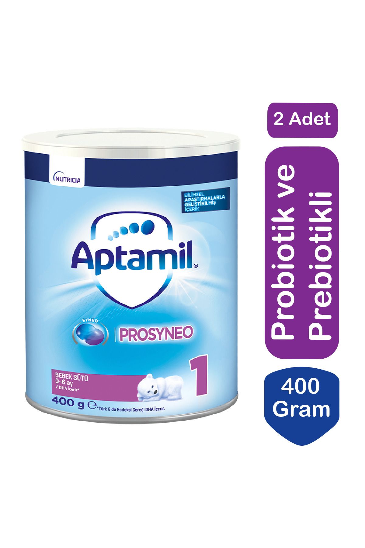 Aptamil Prosyneo 1 Bebek Sütü 400 Gr 2 li Paket