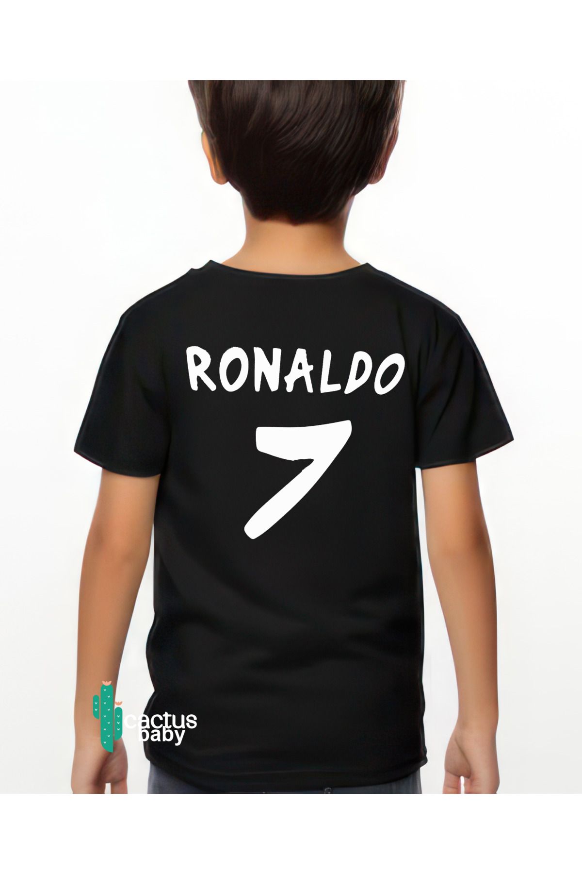 CACTUS COLLECTION-CACTUS RONALDO CR7 FRONT AND BACK PRINTED TSHIRT 1 2