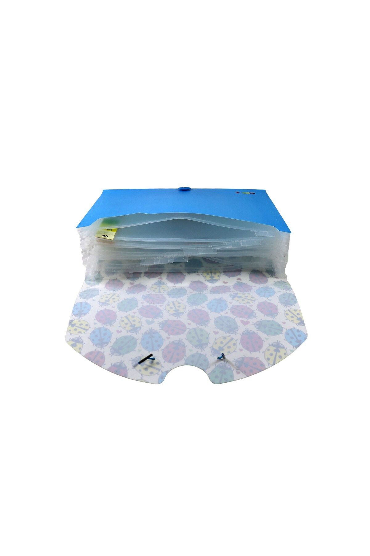 Globox-1544 Vehicle Patterned Gusseted File - 13 Sections 4