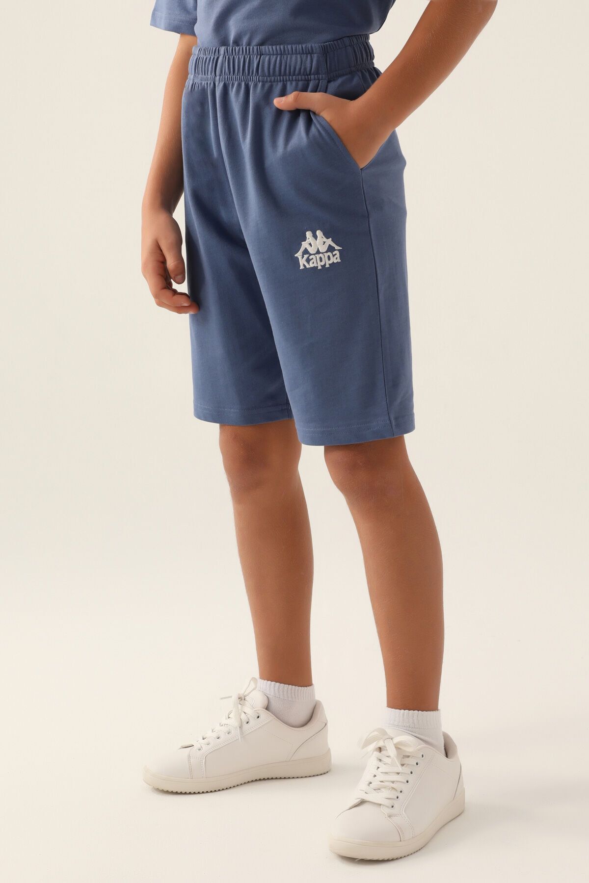 Kappa Short Blue Boy Bermuda Trendyol