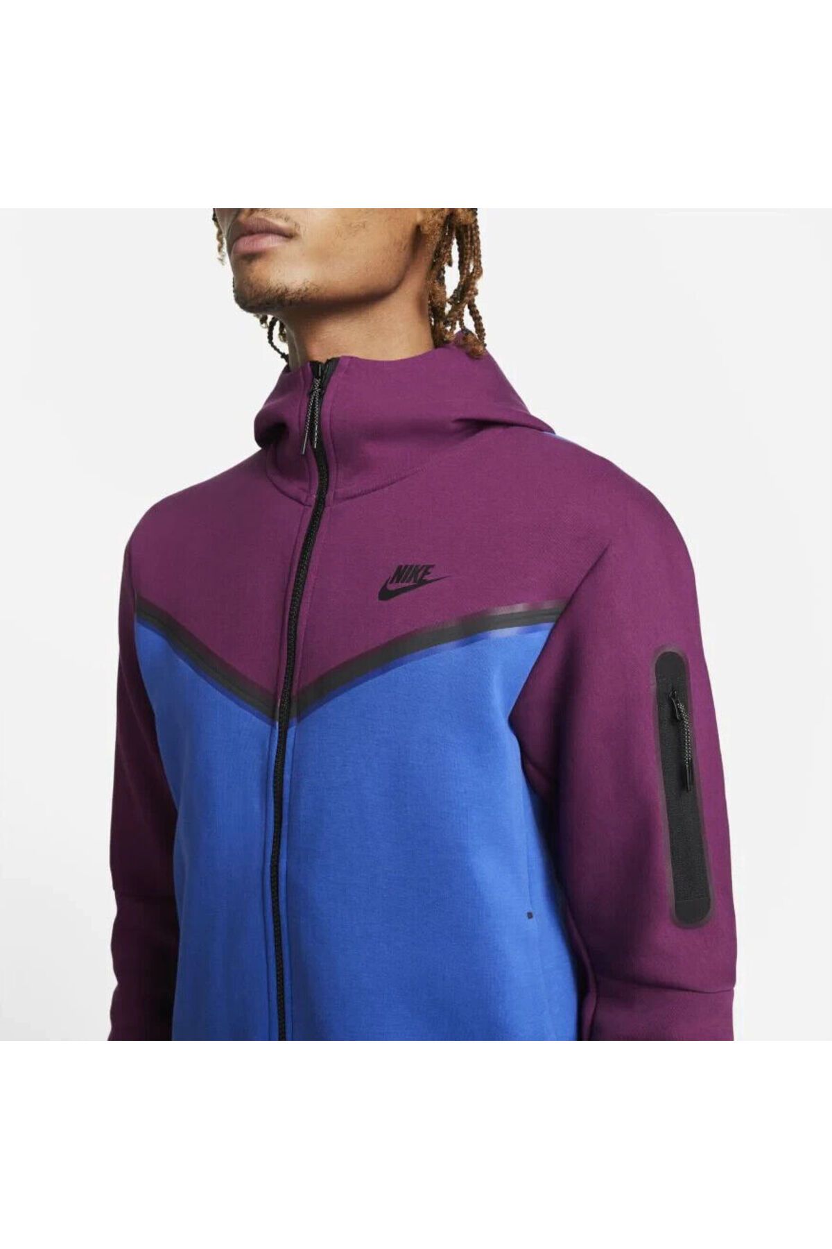 Nike tech fleece bordo shop