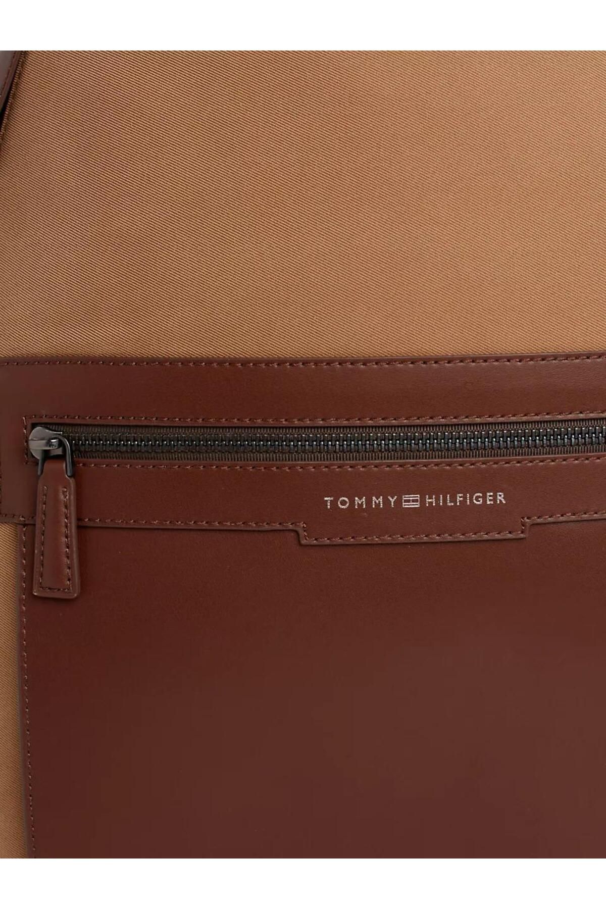 کوله پشتی سبز مردانه گنبد کلاسیک هفتم Tommy Hilfiger