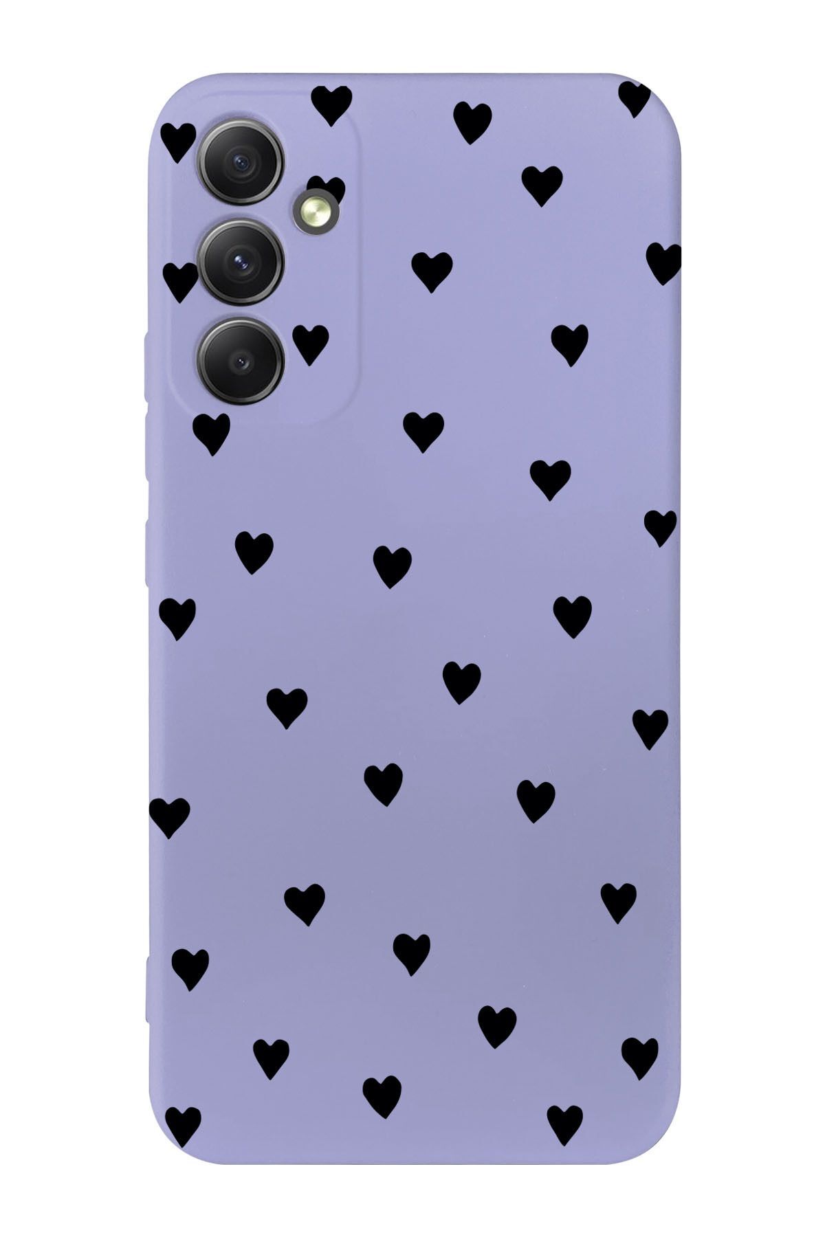 Galaxy S23 FE Compatible Hearts Design Phone Case