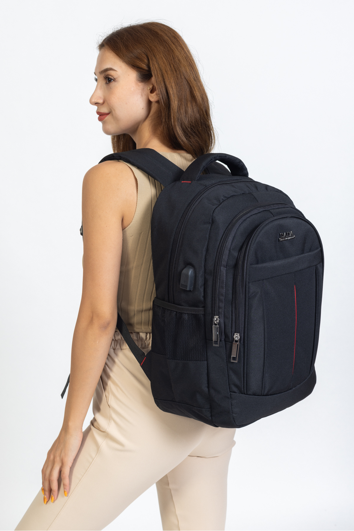 کوله پشتی زنانه مشکی MESCHAIN | DadaMES-1 XML اورجینال - تصویر 2