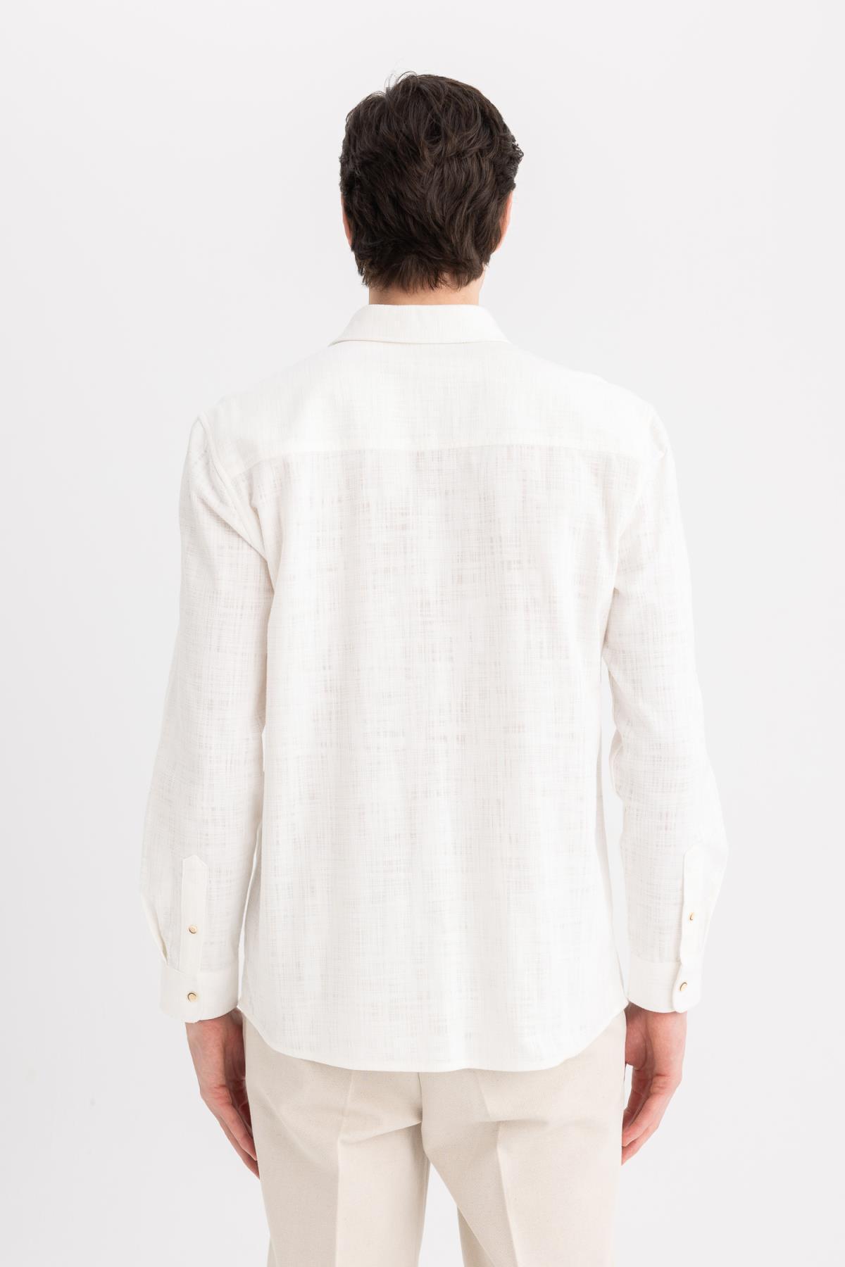 پیراهن مردانه دفاکتو | B4129AX24SP Defacto - Image 6