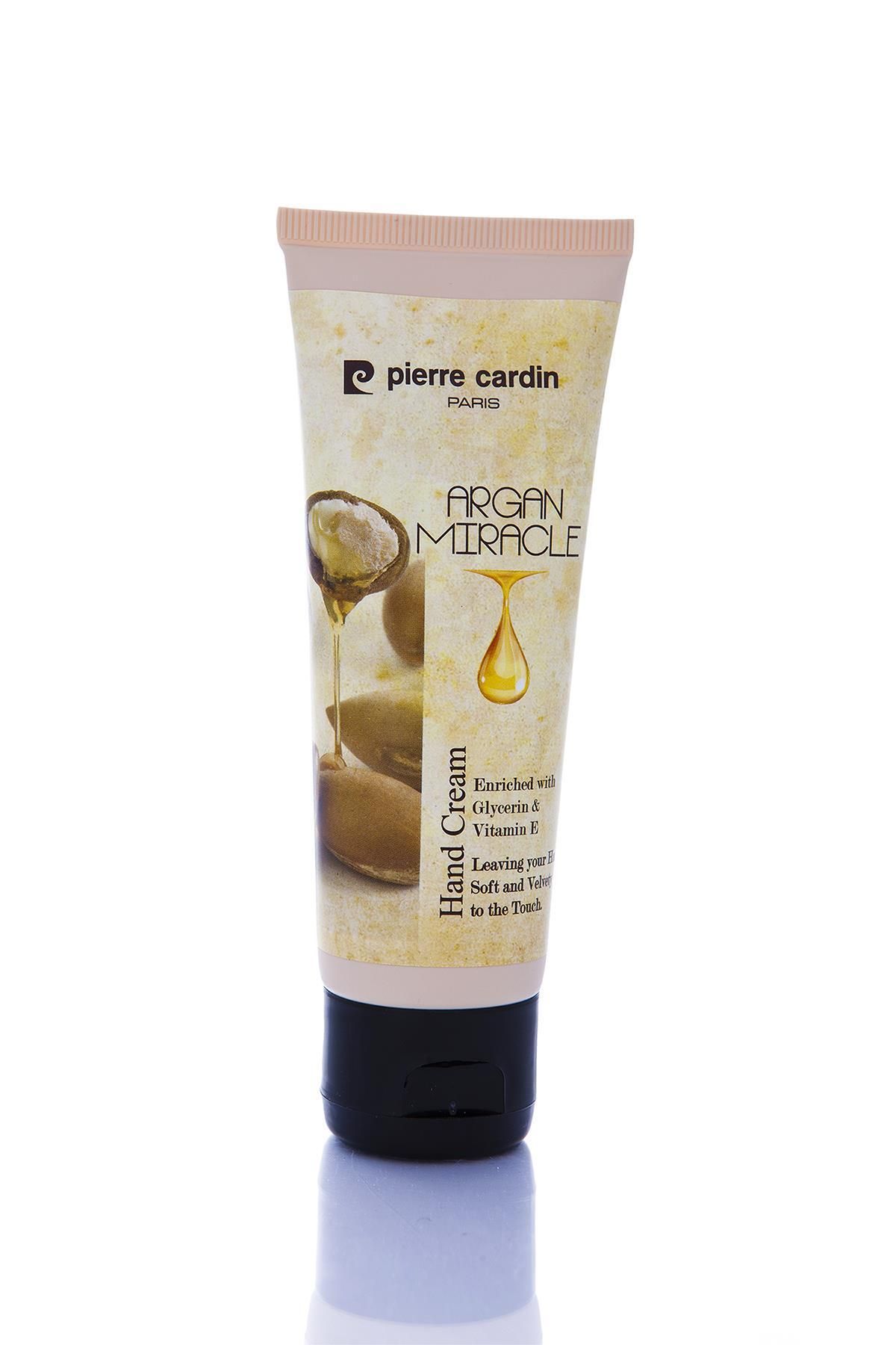 کرم دست مرطوب کننده عصاره روغن آرگان ویتامین E - 75 میلی لیتر Pierre Cardin