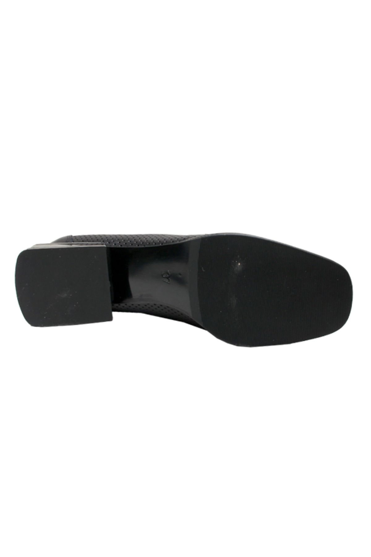 لوفر مشکی زنانه 860 5394 کفش Loafer اورجینال Kemal Tanca