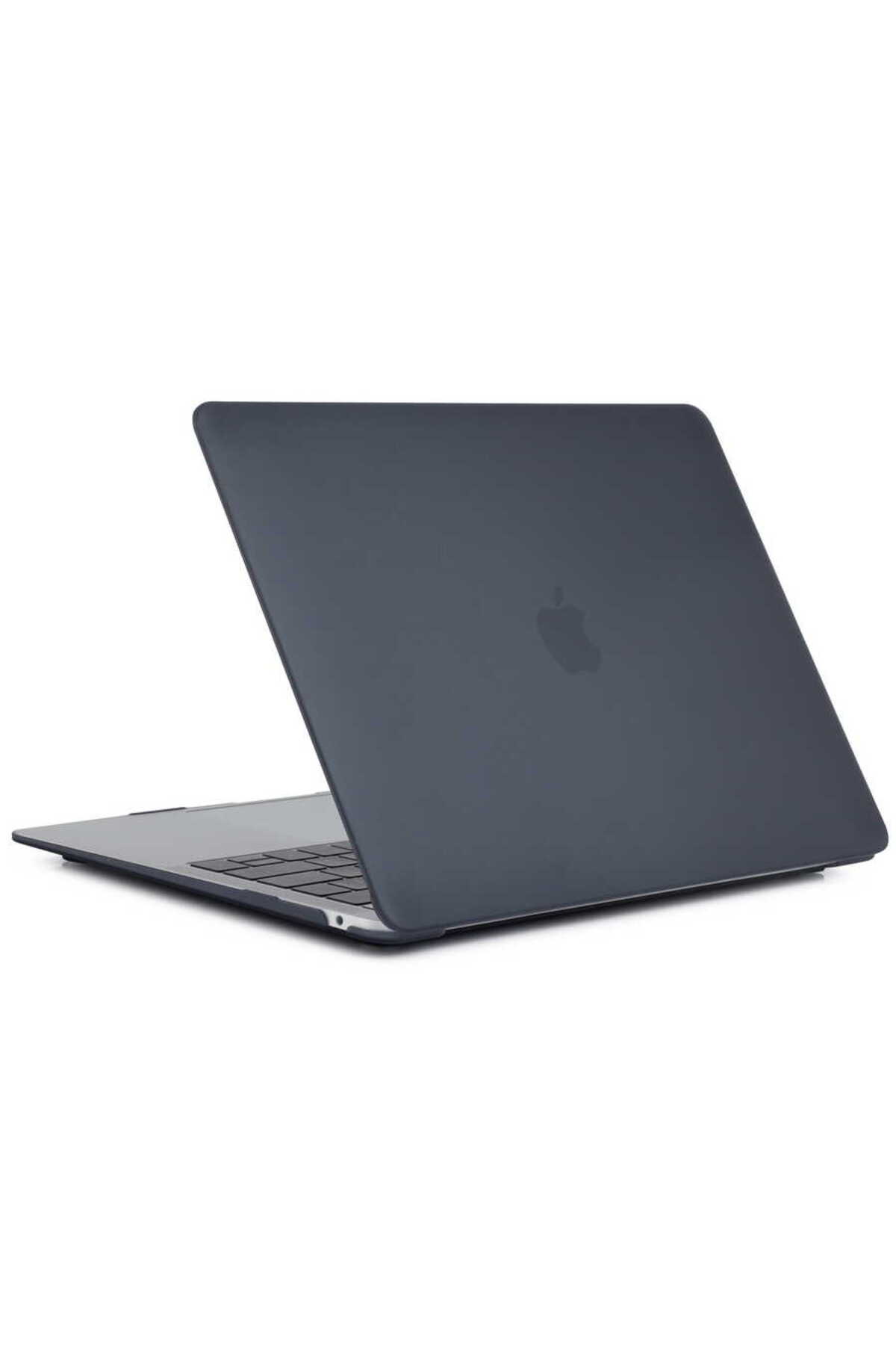 Apple Macbook Air 13.6" M3 A3113 Kılıf Kristal Ön Arka Şeffaf Kapak 2