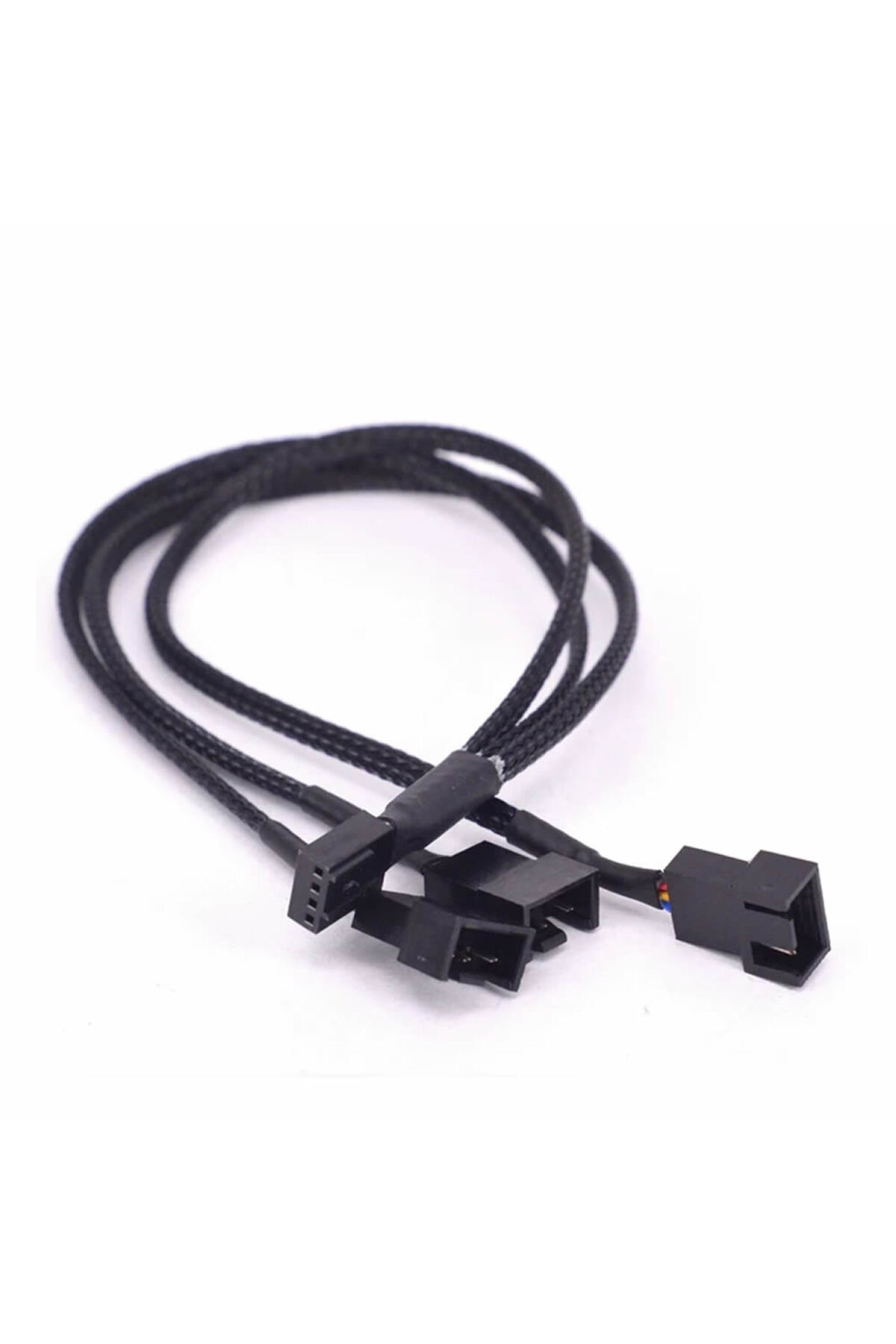 1 to 3 Çoğaltıcı 25cm Fan Uzatma Kablosu Y Tip 4 Pin 3 Pin Bilgisayar Kasa Anakart Ekran Kartı 5