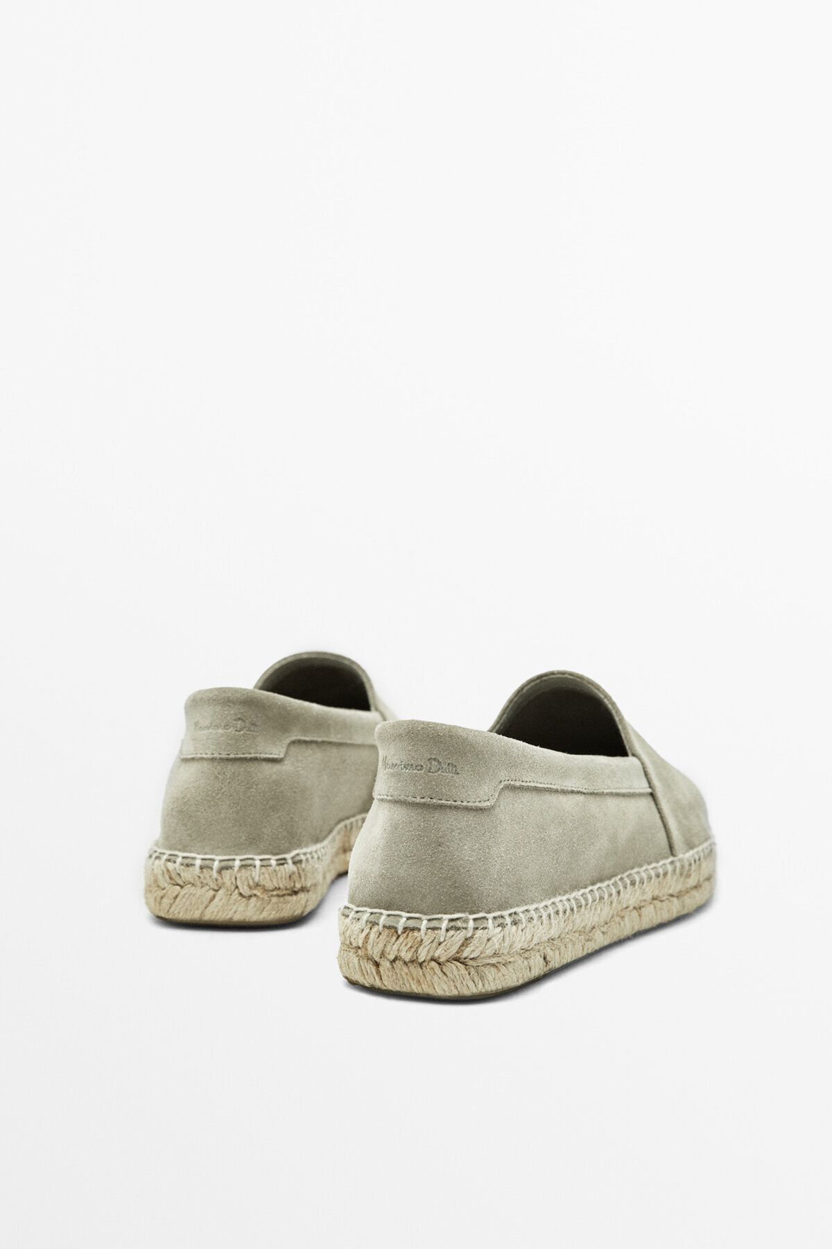 اسپادریل خاکستری مردانه جیر ضخیم اورجینال Massimo Dutti