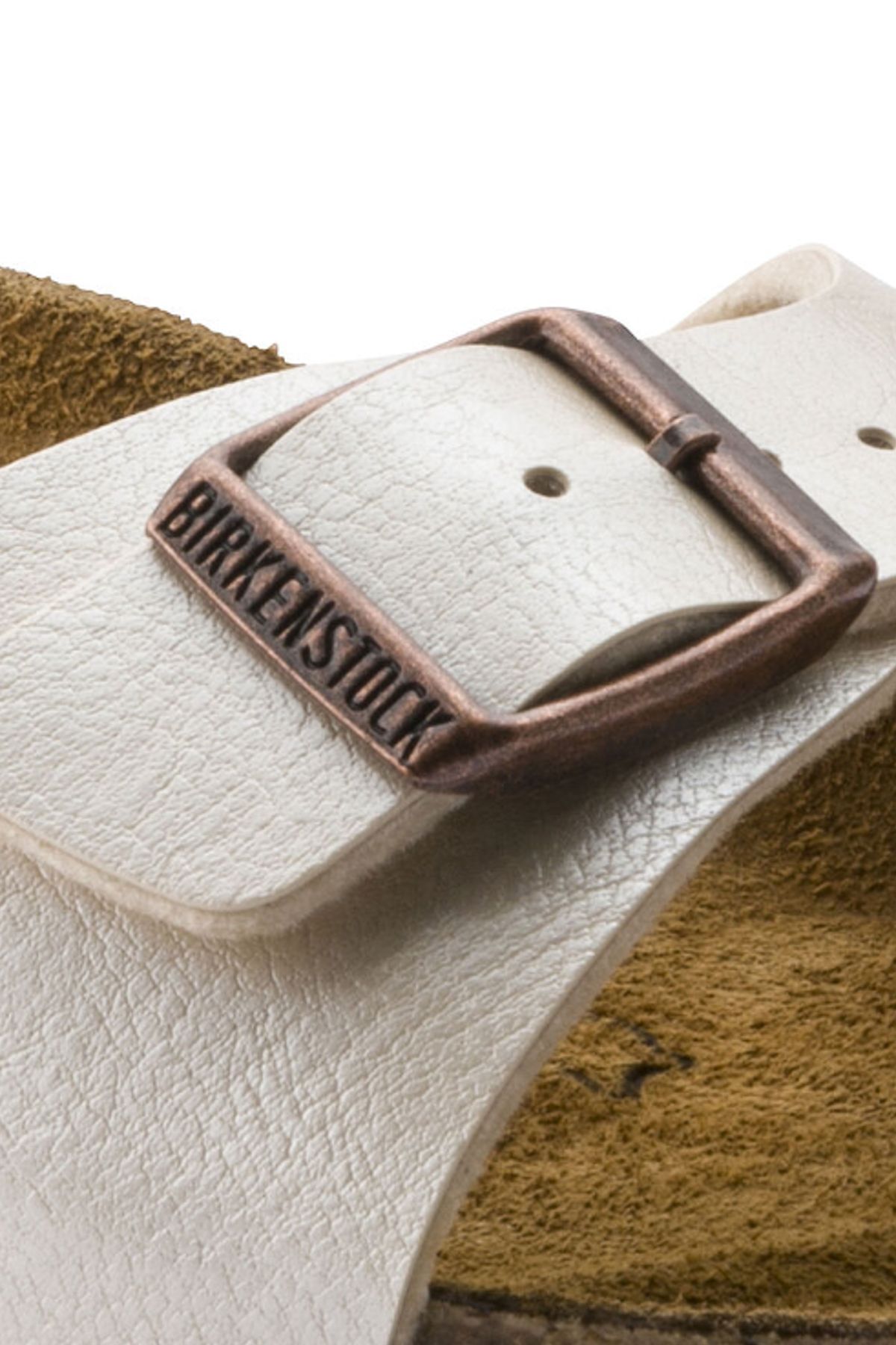 Birkenstock-Cremefarbene Madrid-Hausschuhe für Unisex 94151 4