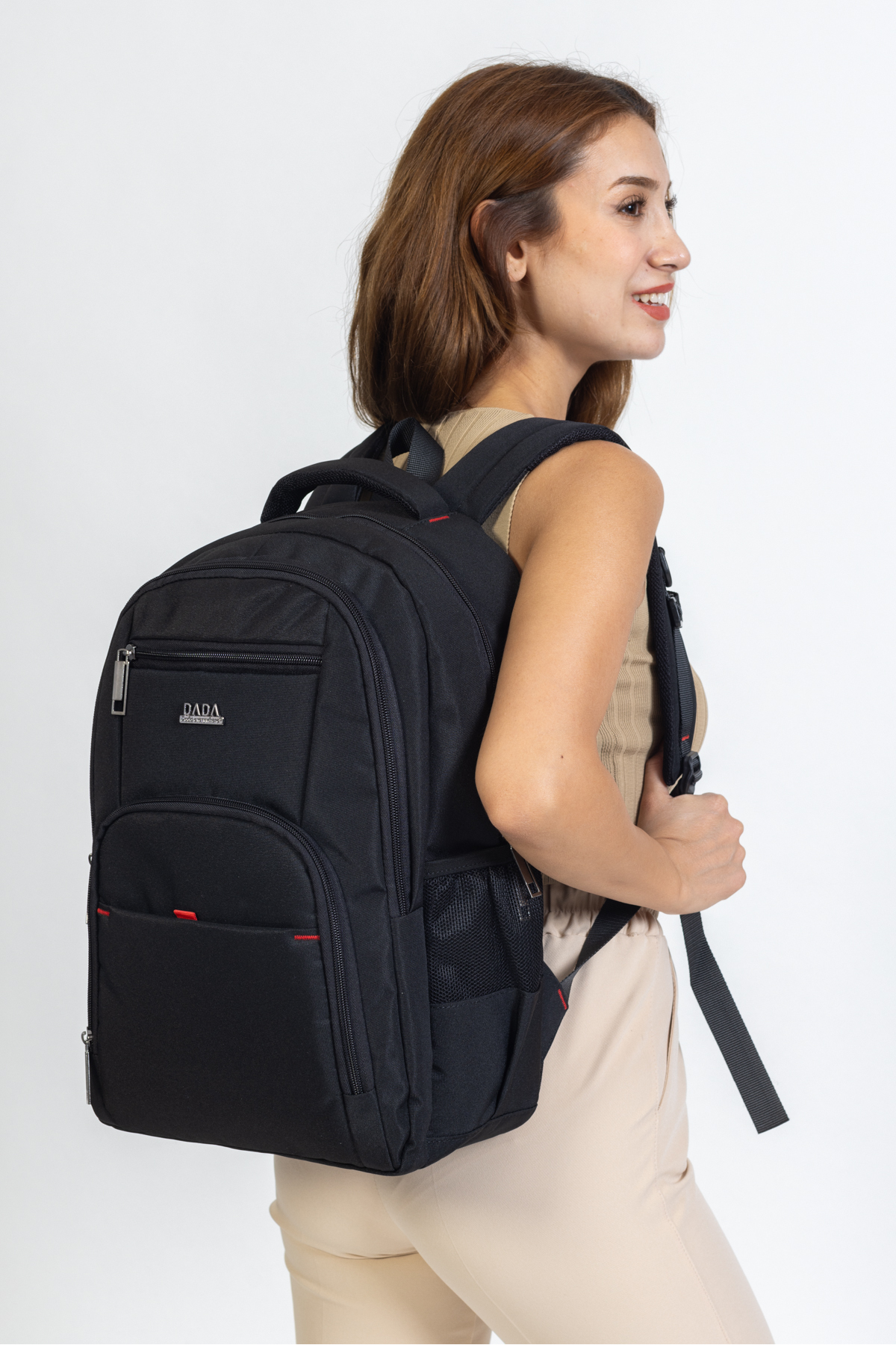 کوله پشتی زنانه مشکی MESCHAIN | DadaMES6 اورجینال - تصویر 2