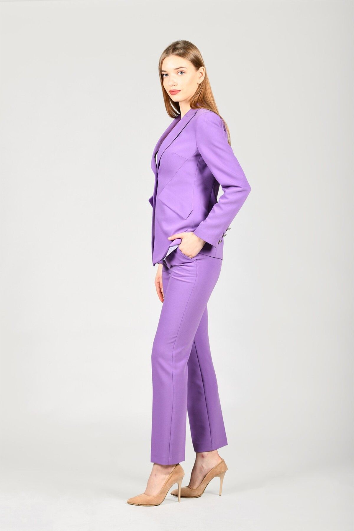 la luce-LC59 CLASS JACKET - Lilac 2