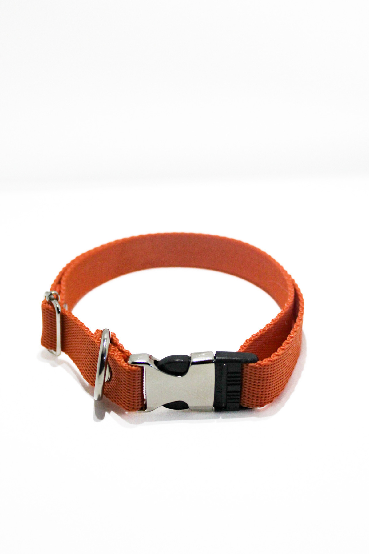 Küçük/büyük Köpekler Için Rahat Ayarlanabilir Turuncu Boyun Tasması - 2cm En Ölçülü Tasma