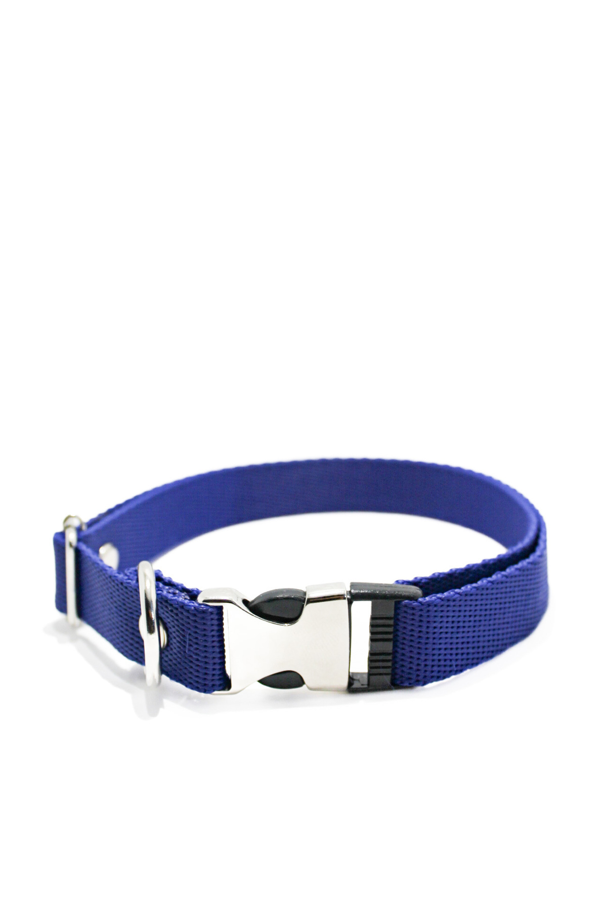 Küçük/büyük Köpekler Için Rahat Ayarlanabilir Mavi Boyun Tasması - 2cm En Ölçülü Tasma