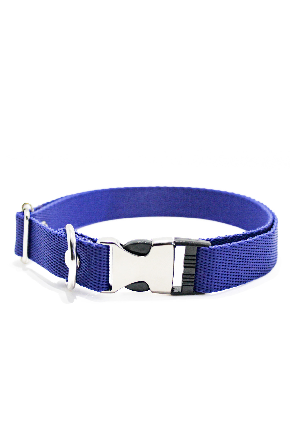 Küçük/büyük Köpekler Için Rahat Ayarlanabilir Mavi Boyun Tasması - 2cm En Ölçülü Tasma