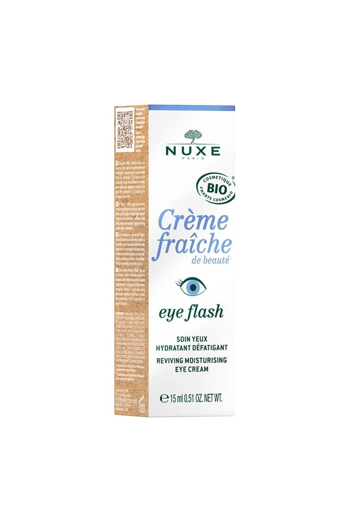 Nuxe کرم مراقبت از چشم های تازه و مرطوب کننده Creme Fraiche de Beaute 15 میلی لیتر