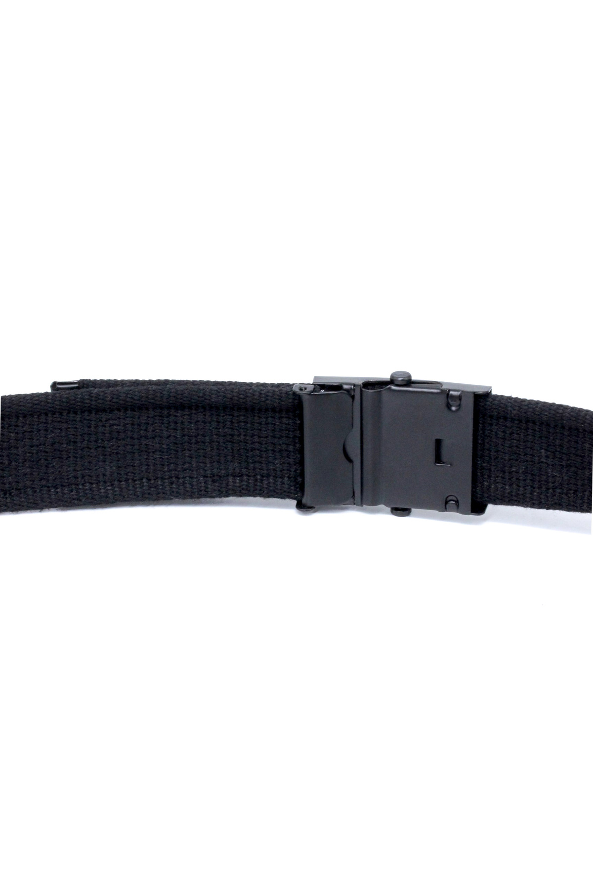 کمربند مردانه مشکی derikem | 40DRKMKLN اورجینال - تصویر 3