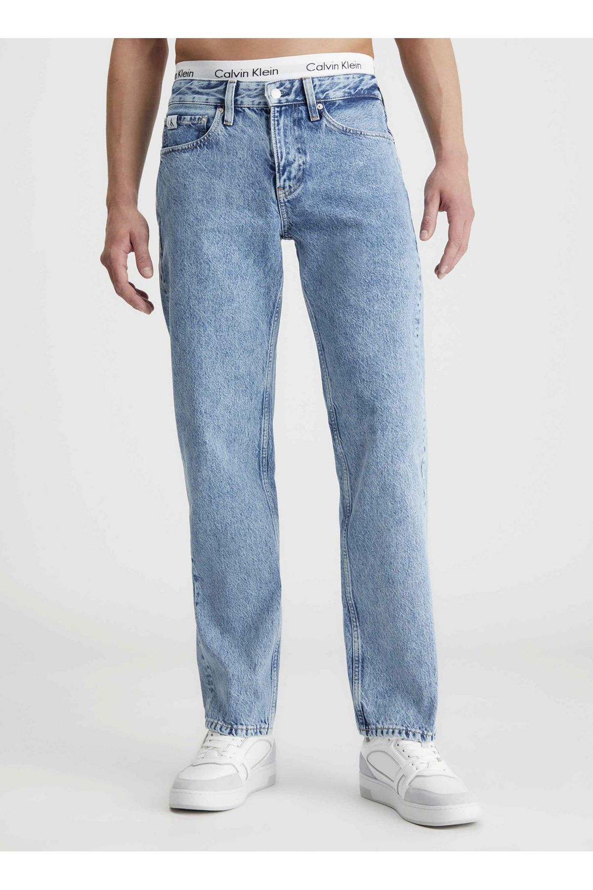 Calvin Klein Jeans Normal Bel Normal Erkek Denim Pantolon J30J3245511AA Fiyat Yorumlar Trendyol