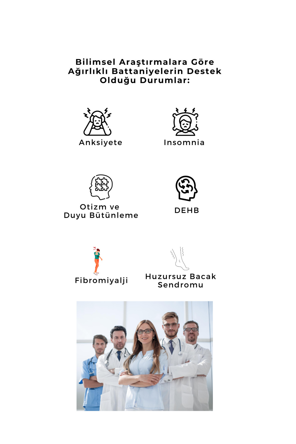 Terapise Süper Yumuşak Wellsoft Ağırlıklı Çocuk Yorganı / Battaniyesi, 3 kg, Gri, Çift Taraflı,  4 yaş altı fotoğrafı 5 (önizleme)