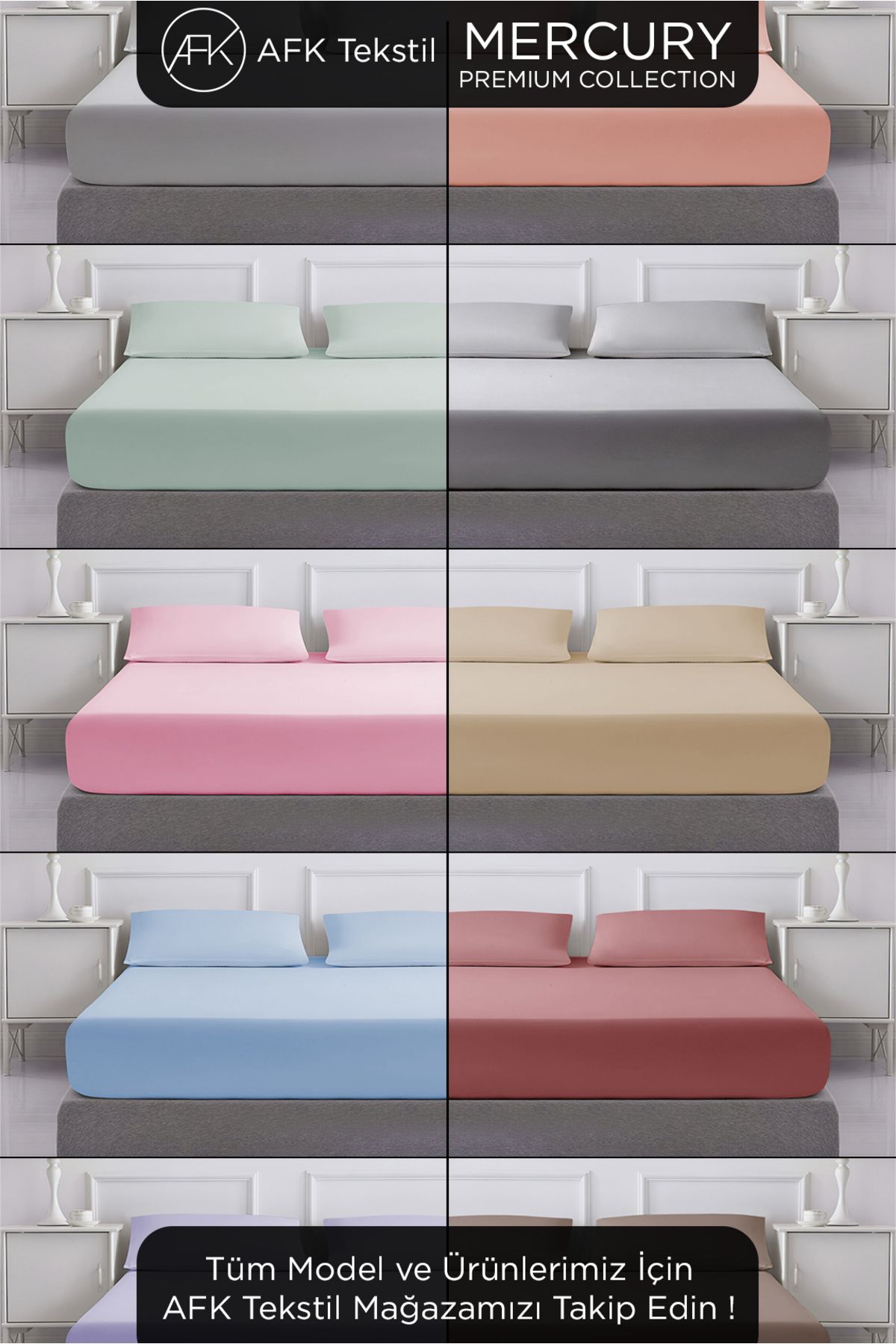 Mercury-Salmon Elastic Sheet Set 1 Pillowcase| Single 100x200 Cotton Sheet Set 8