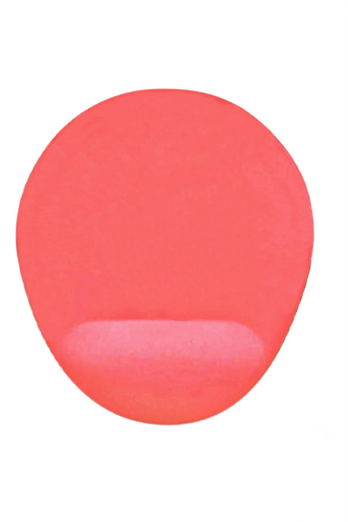 Boldy-Mouse Pad with Wrist Support Non-Slip Mouse Pad Mouse Pad Red Mouse Pad Oval Mouse Pad Mousepad 4
