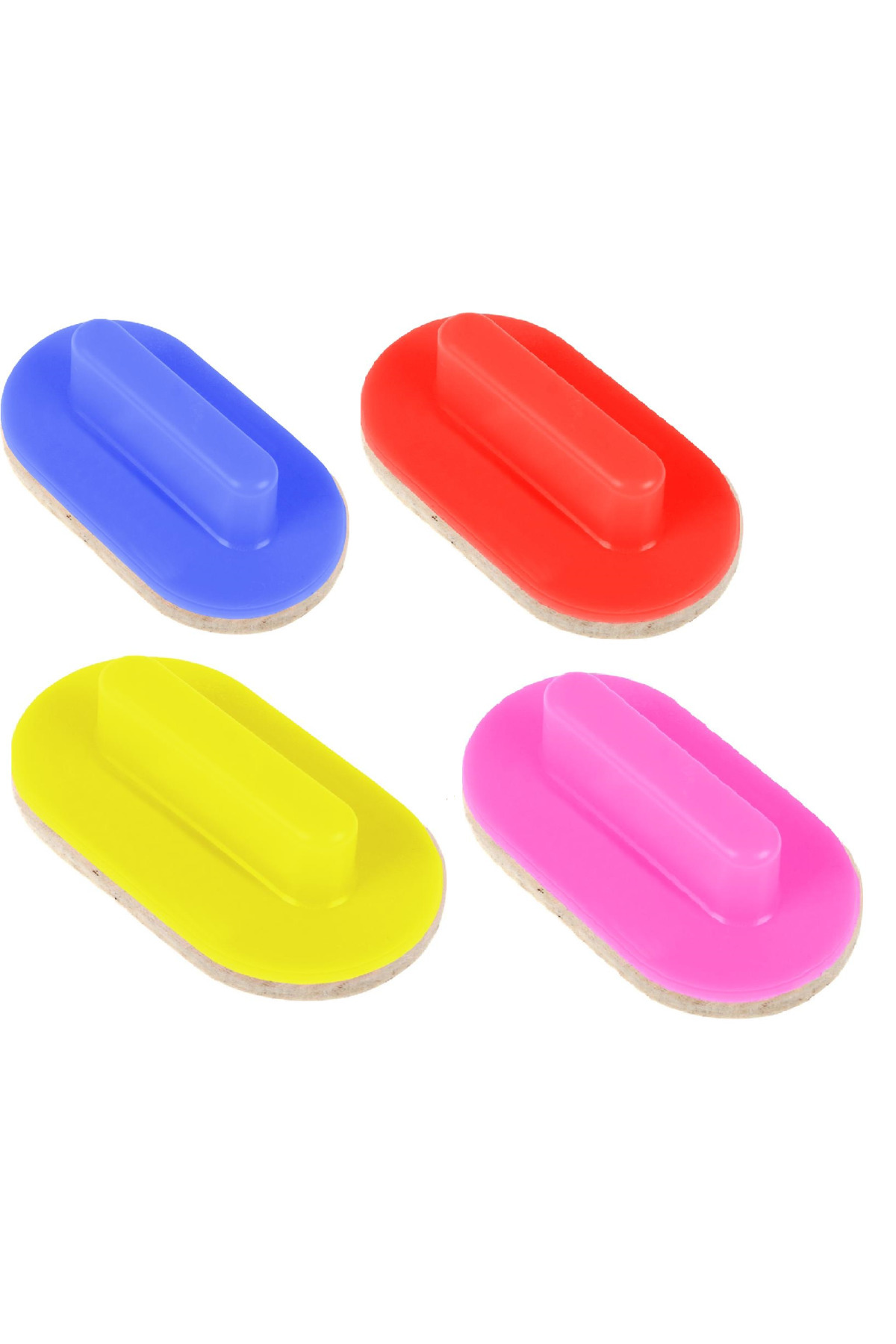 Bigpoint Tahta Silgisi Keçe Plastik Saplı 4 Adet