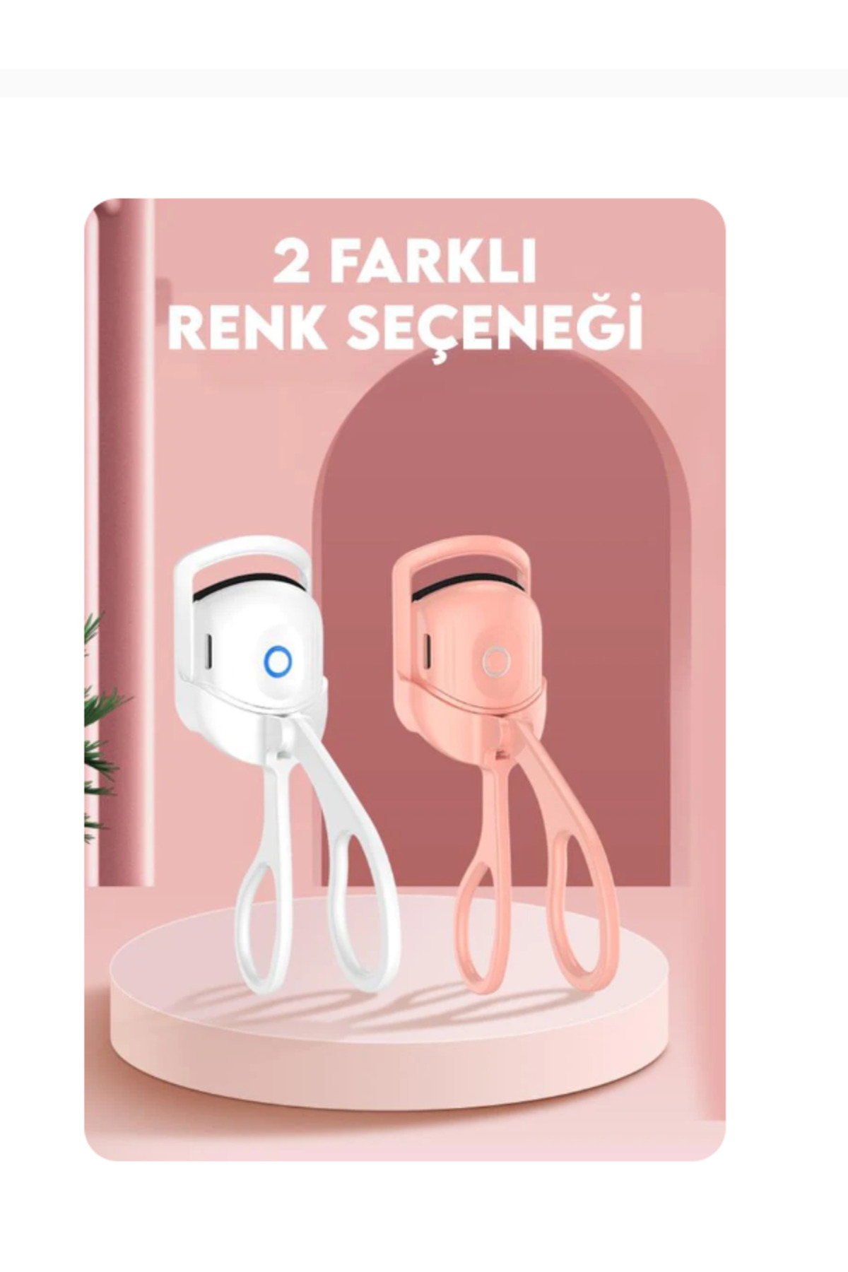 فرمژه   MUJGAN | kirpikkıvırıcıpembe اورجینال - تصویر 7