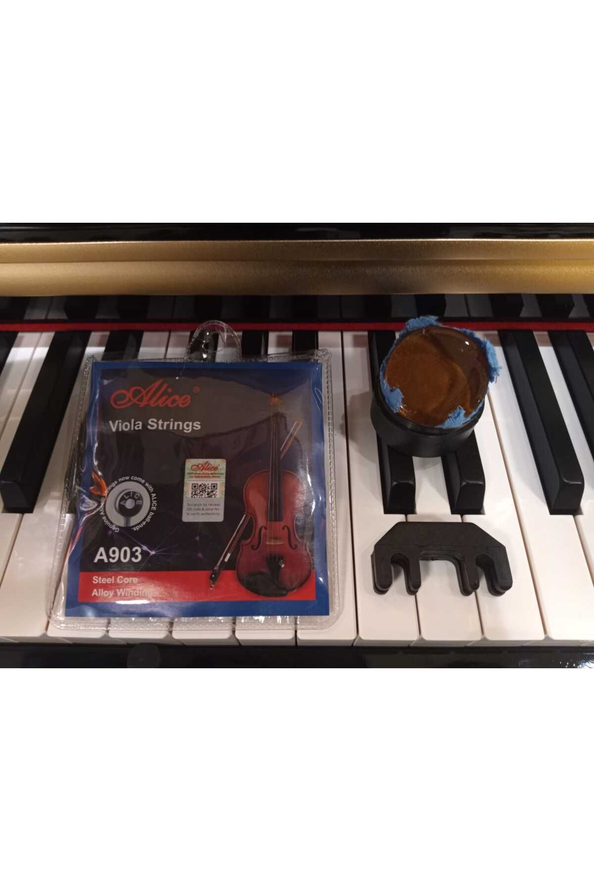 Alice-ALİCE A903 VIOLA WIRE SET ( RESIN + VIOLIN MUTTER ) 2