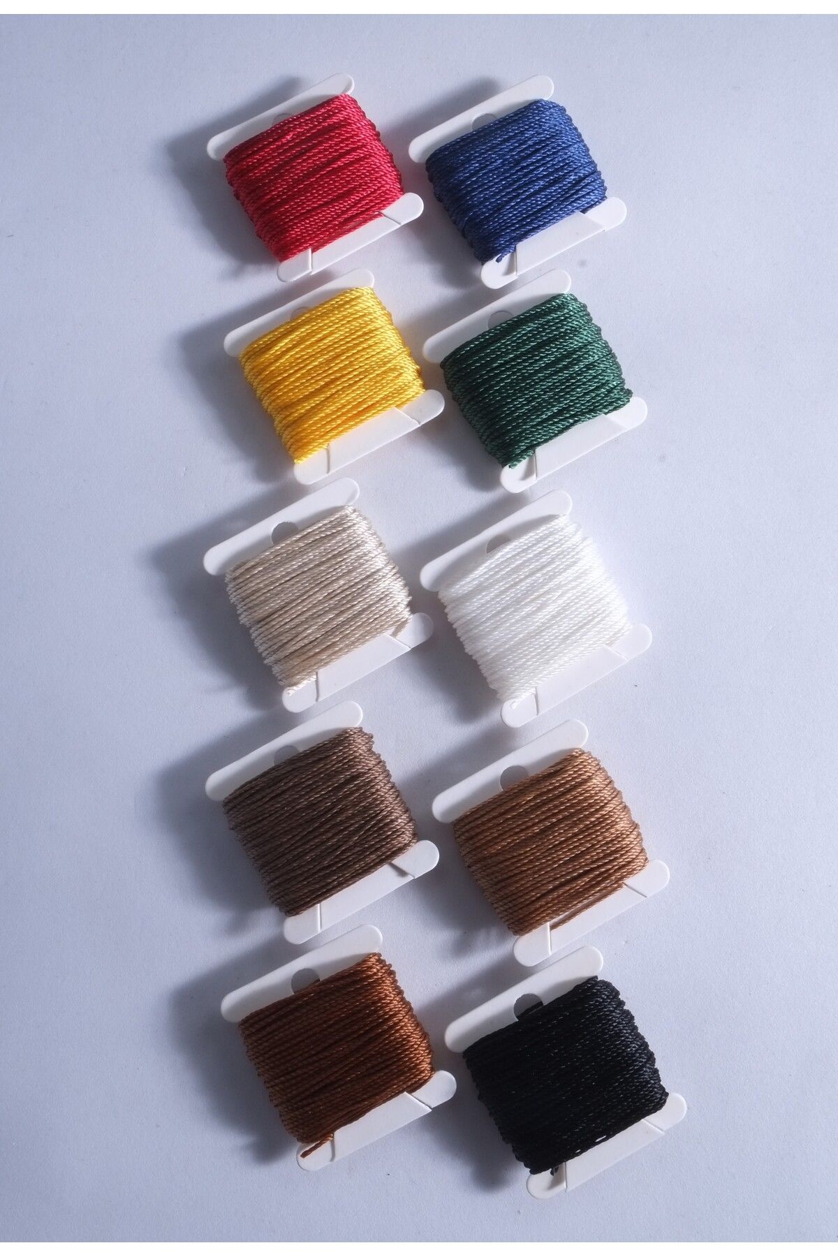 0.8 Mm  10 Metre 10 Renk Tesbih İpi Toplam 100 Metre