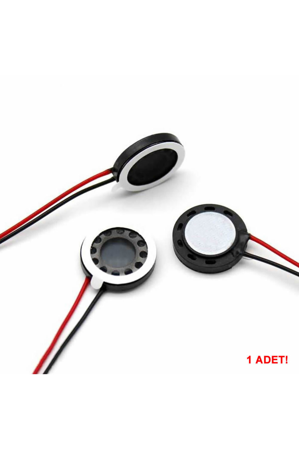 Hoparlör 1W 8ohm 18mm Yuvarlak 8cm Kablolu Mini 1.8cm Speaker Ses Müzik Amfi Ürün Müze Otomobil 3