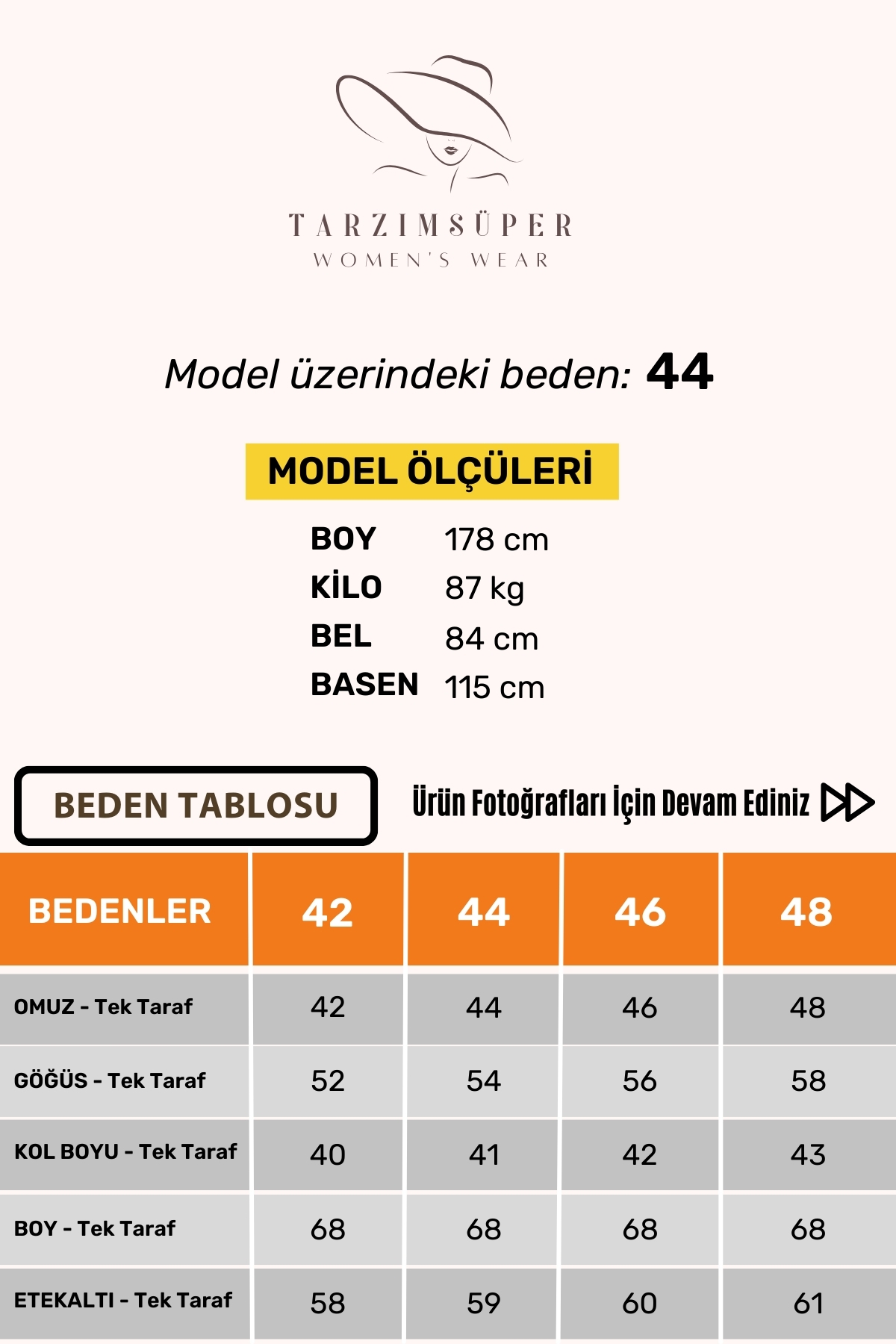 tarzımsüper  Büyük Beden Yeni Sezon Kapri Kol Bluz Fermuarlı Konfor Modeli V Yaka 4 Mevsim Anne Günlük Şık Bluz - Görsel 4