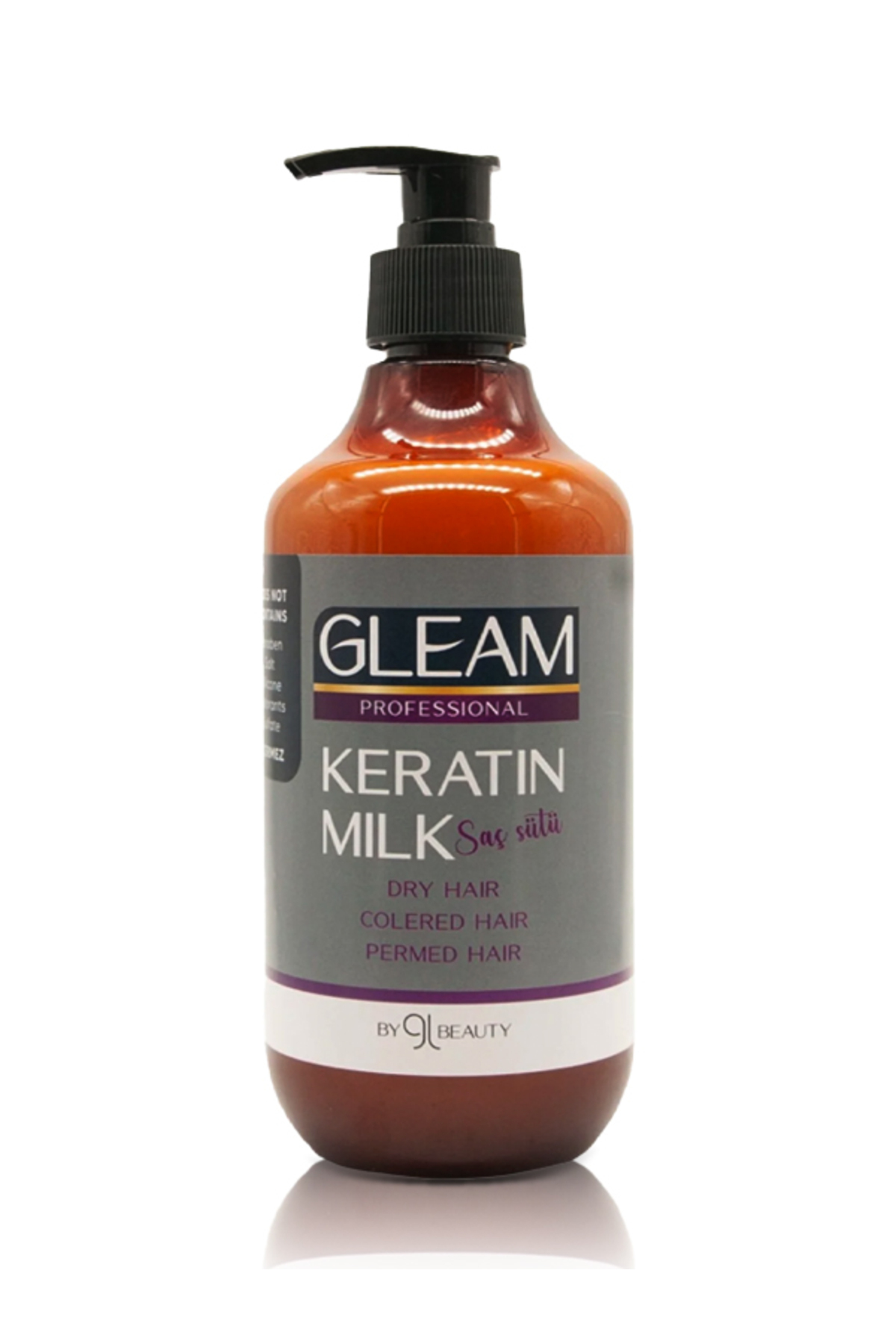 Gleam Professional Keratin Milk & Yoğun Bakım Saç Bakım Sütü 500 Ml — İFS169 — تصویر 4 از 4