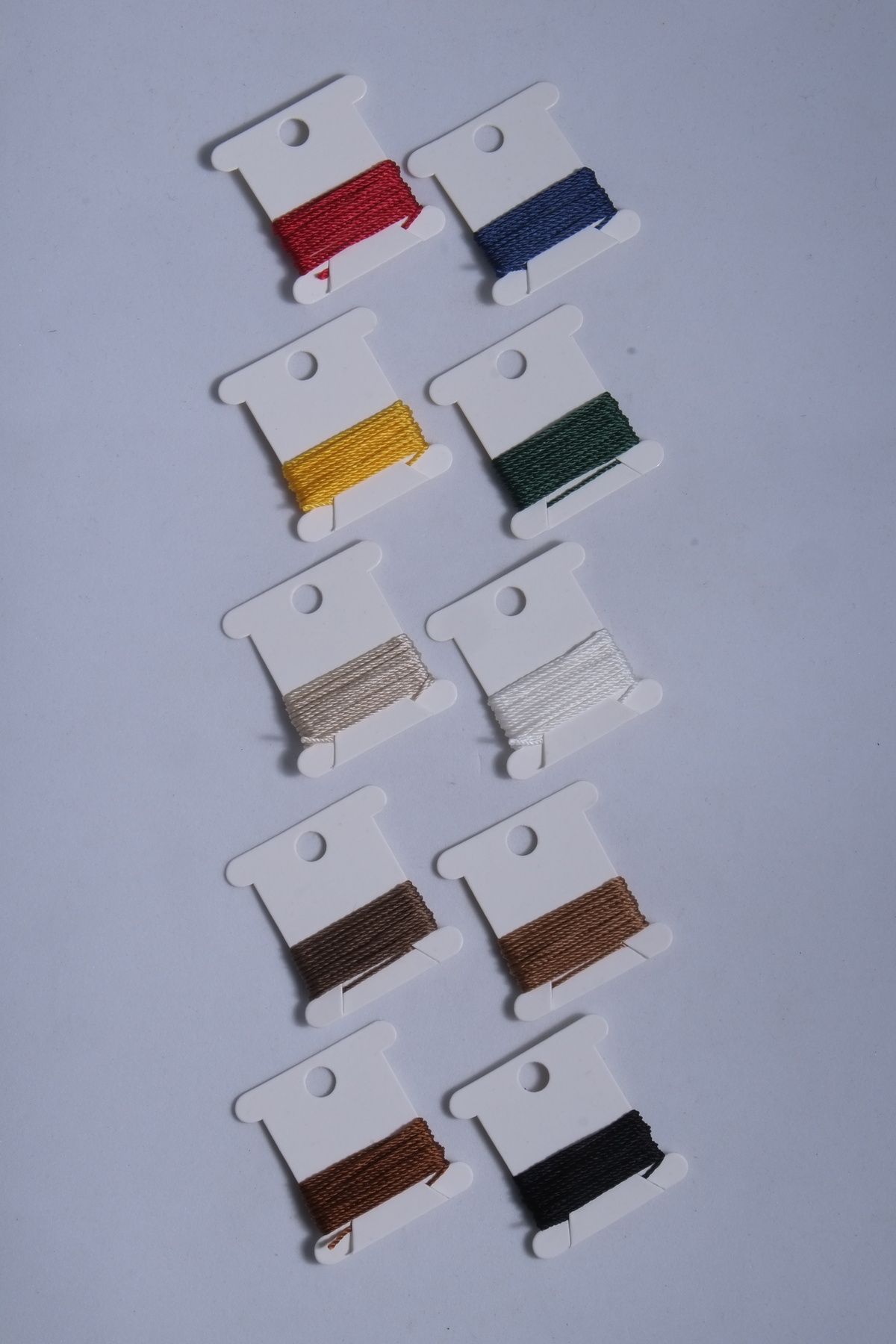 0.8 Mm 2 Metre 10 Renk Tesbih İpi Toplam 20 Metre
