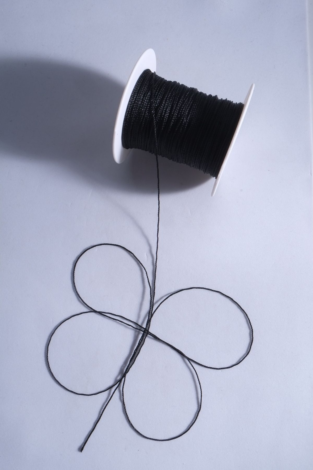 0.8 Mm 50 Metre Tesbih İpi Siyah