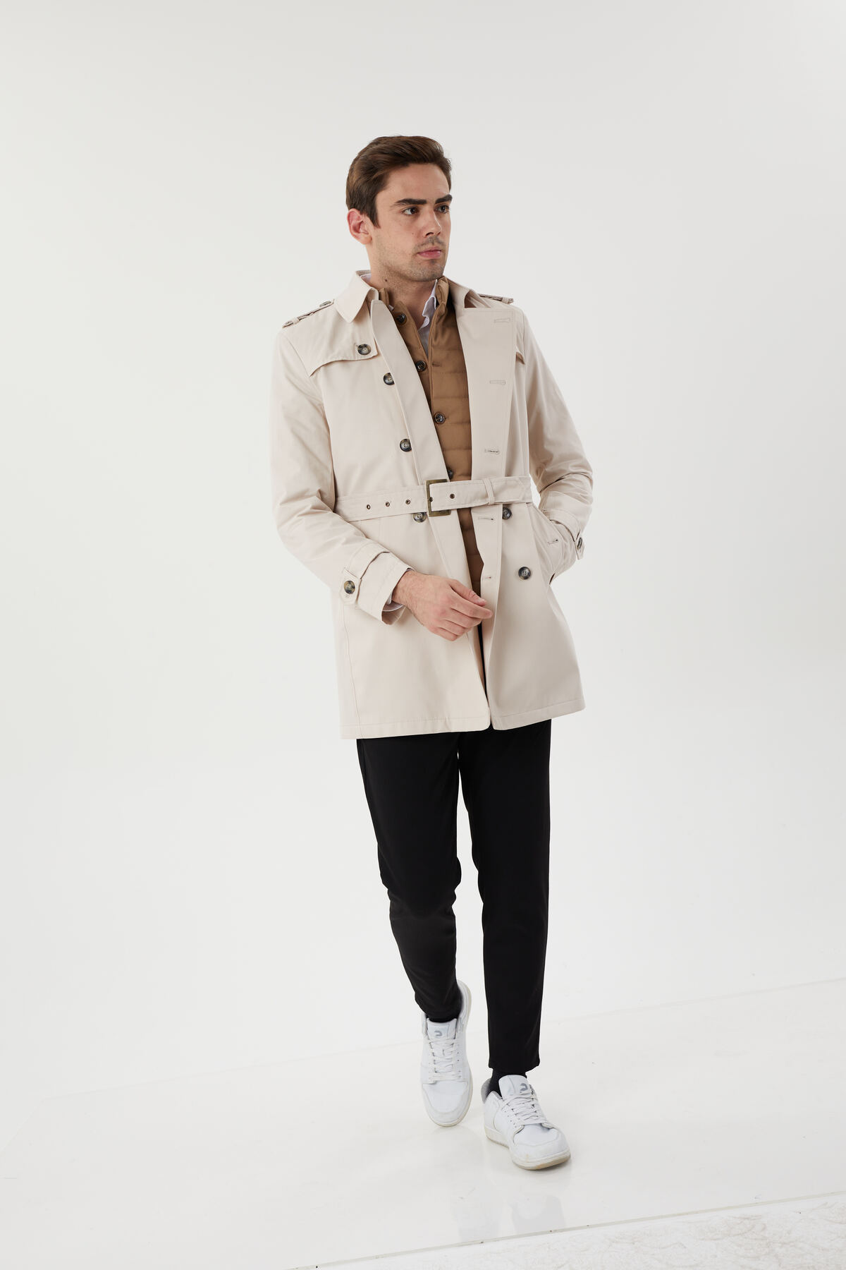 ترنچ کت مردانه ?? UFK MODA | 24 اورجینال - تصویر 3