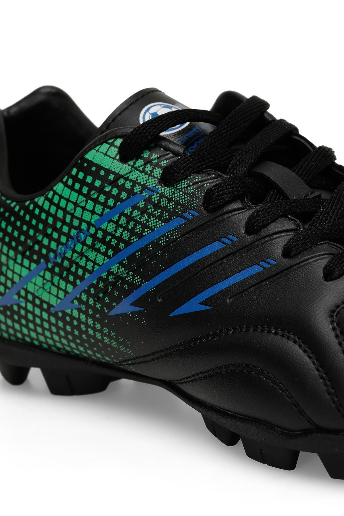 Kinetix WANDES AG 4FX Black Unisex Football Boots Comfortable and Stylish