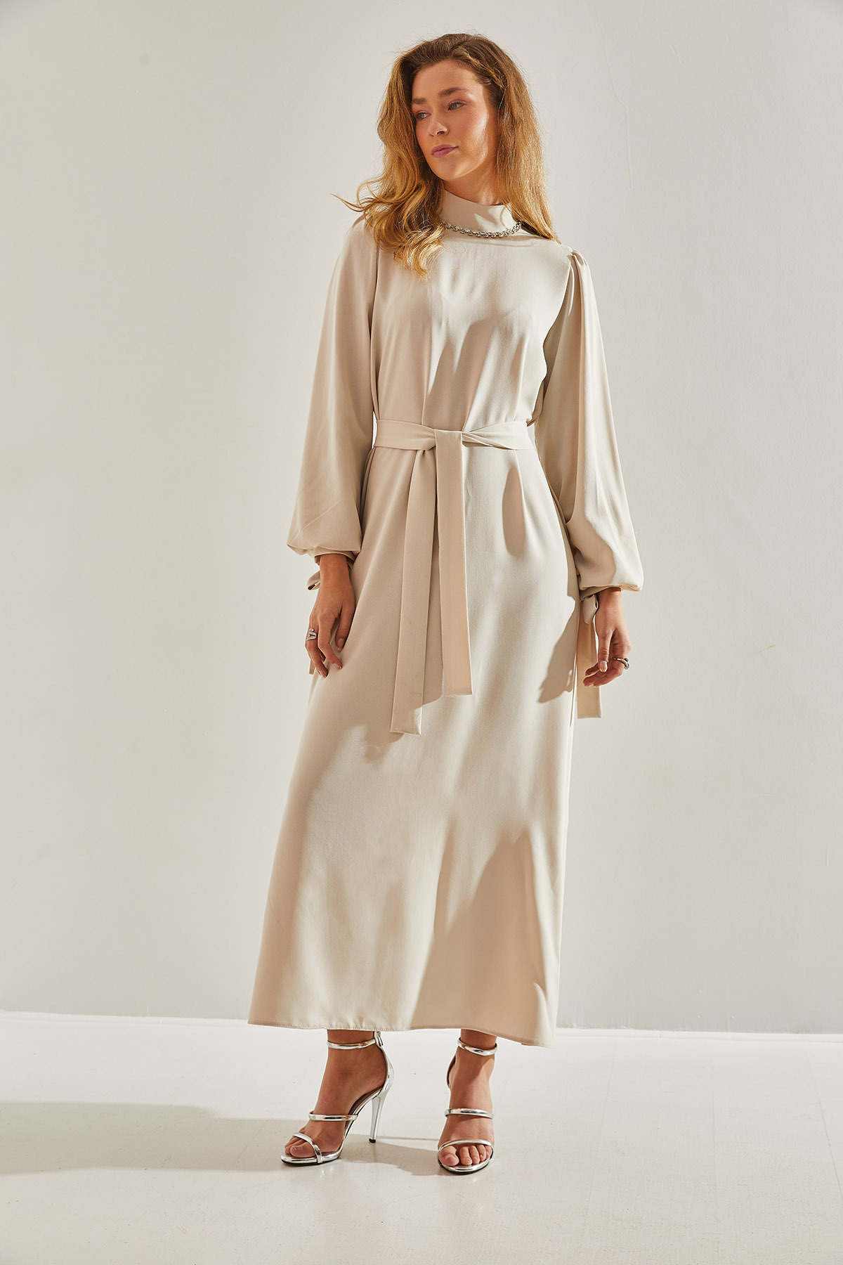 لباس زنانه لوکی مودست | 60151021 Bianco Lucci Modest - Image 3