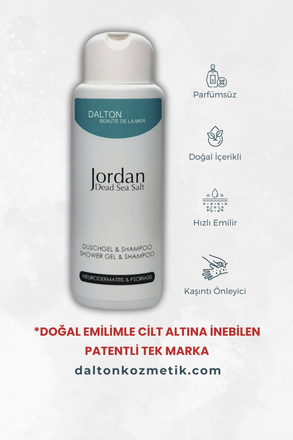 ژل و کرم دوش زنانه – مردانه  DALTON MARİNE COSMETİCS | L638050 اورجینال - تصویر 5