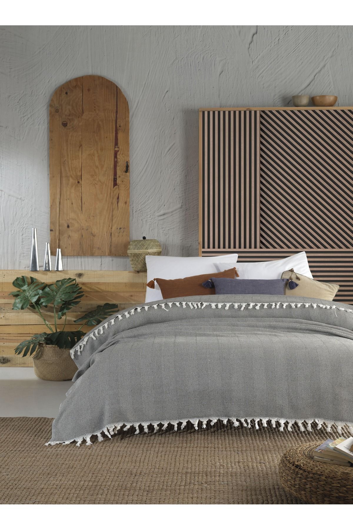 Lux Touch Lily Haki Tek Kişilik Pike 145 X 200 Cm Yatak Koltuk Kanepe