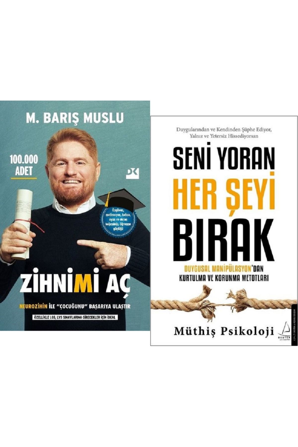 Destek Publications Открой мой разум + оставь все, что тебя утомляет / Набор из 2 книг 9786270630329