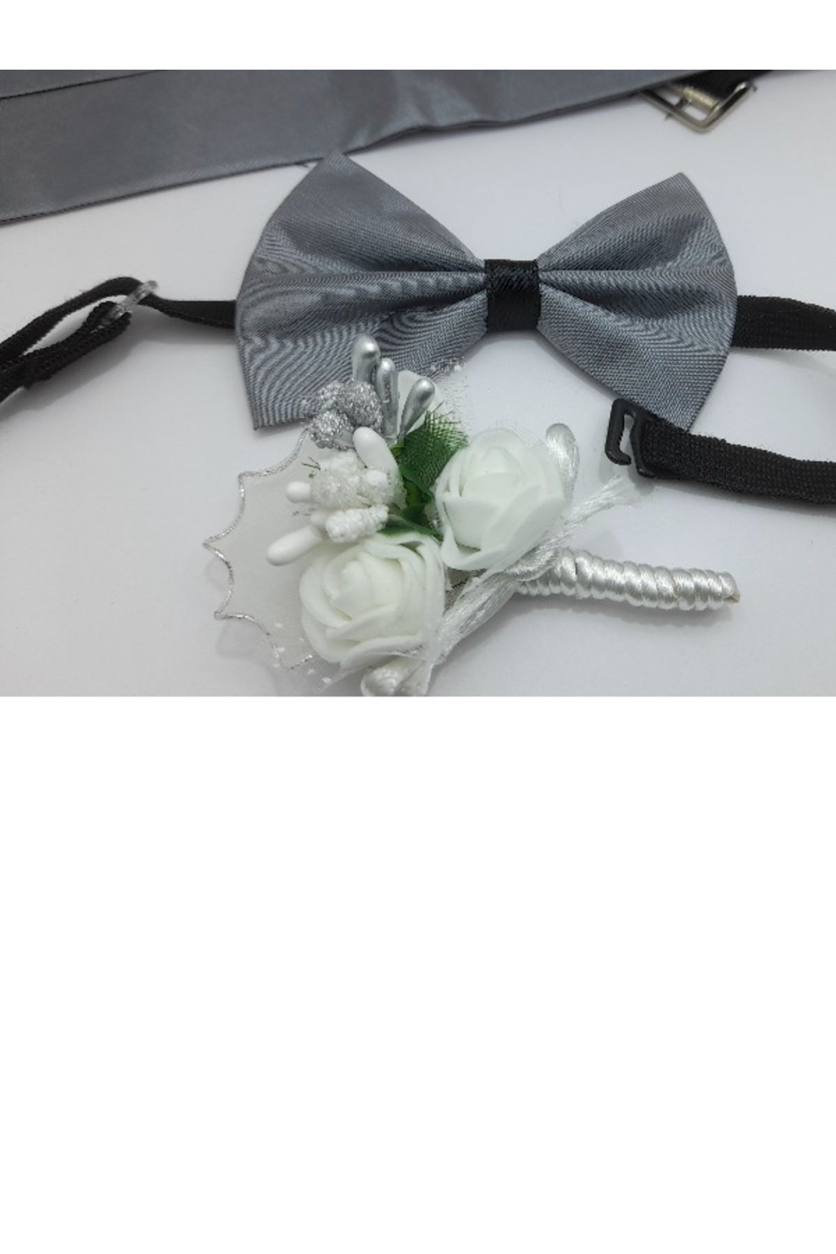 YAĞMUR SANAT TASARIM-1-10 YEARS OLD CHILDREN'S BOW TIE BIRD COLLAR FLOWER 3